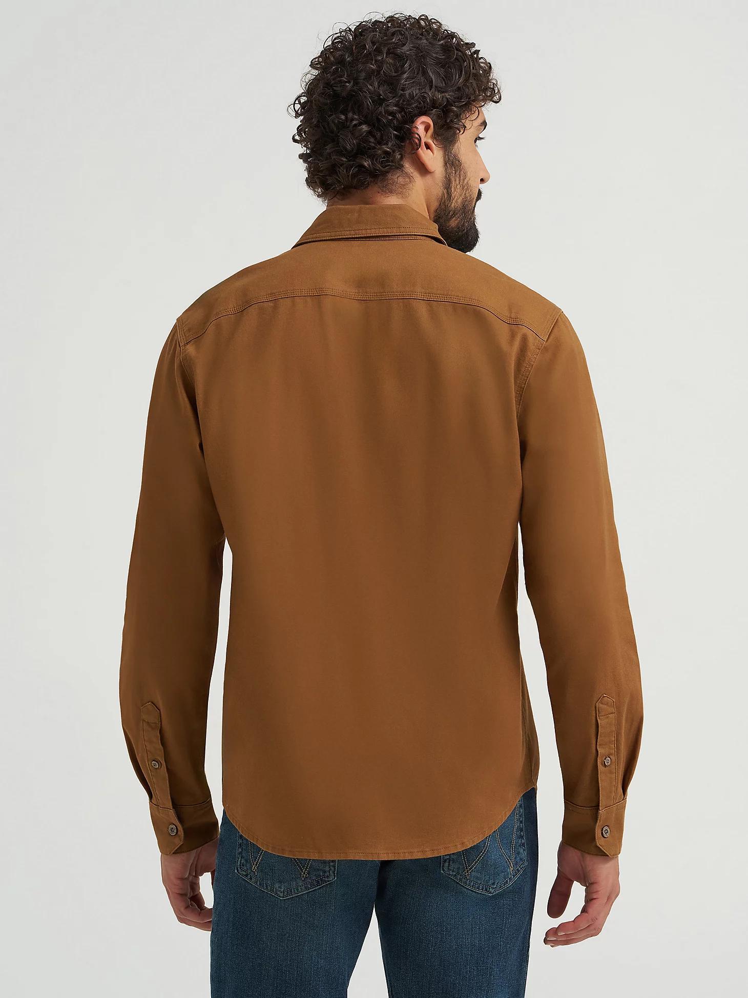 Men's Wrangler® Epic Soft™ Stretch Twill Shirt | Men's SHIRTS | Wrangler® Product Image