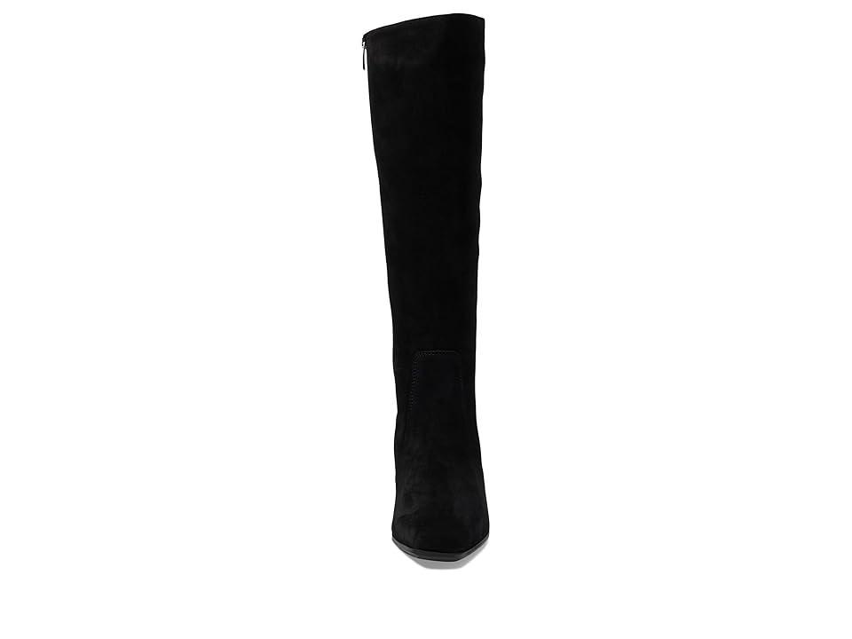 Schutz Womens Maryana Croc-Embossed Block Heel Pointed-Toe Tall Boots Product Image