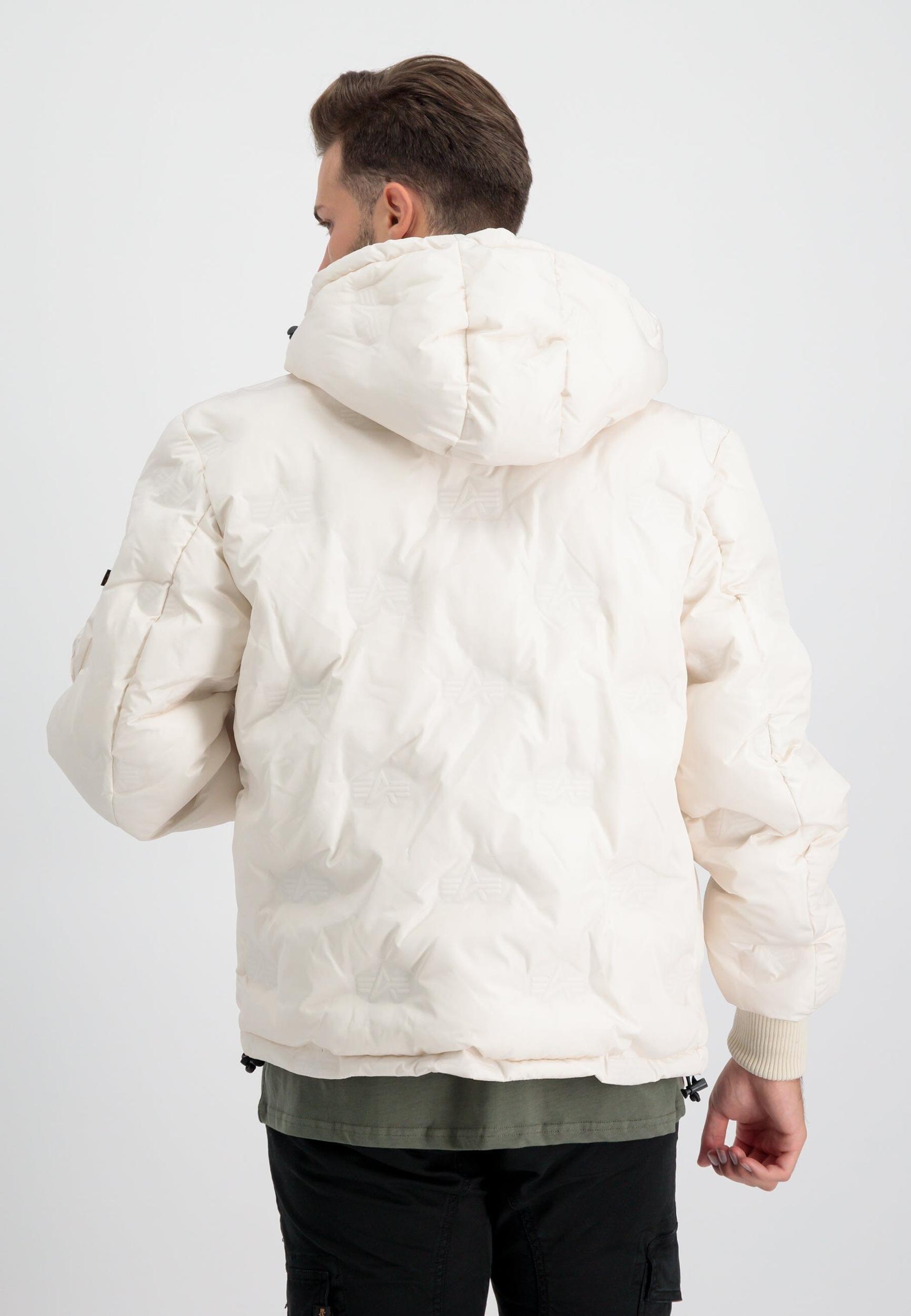 HOODED LOGO PUFFER Male Product Image