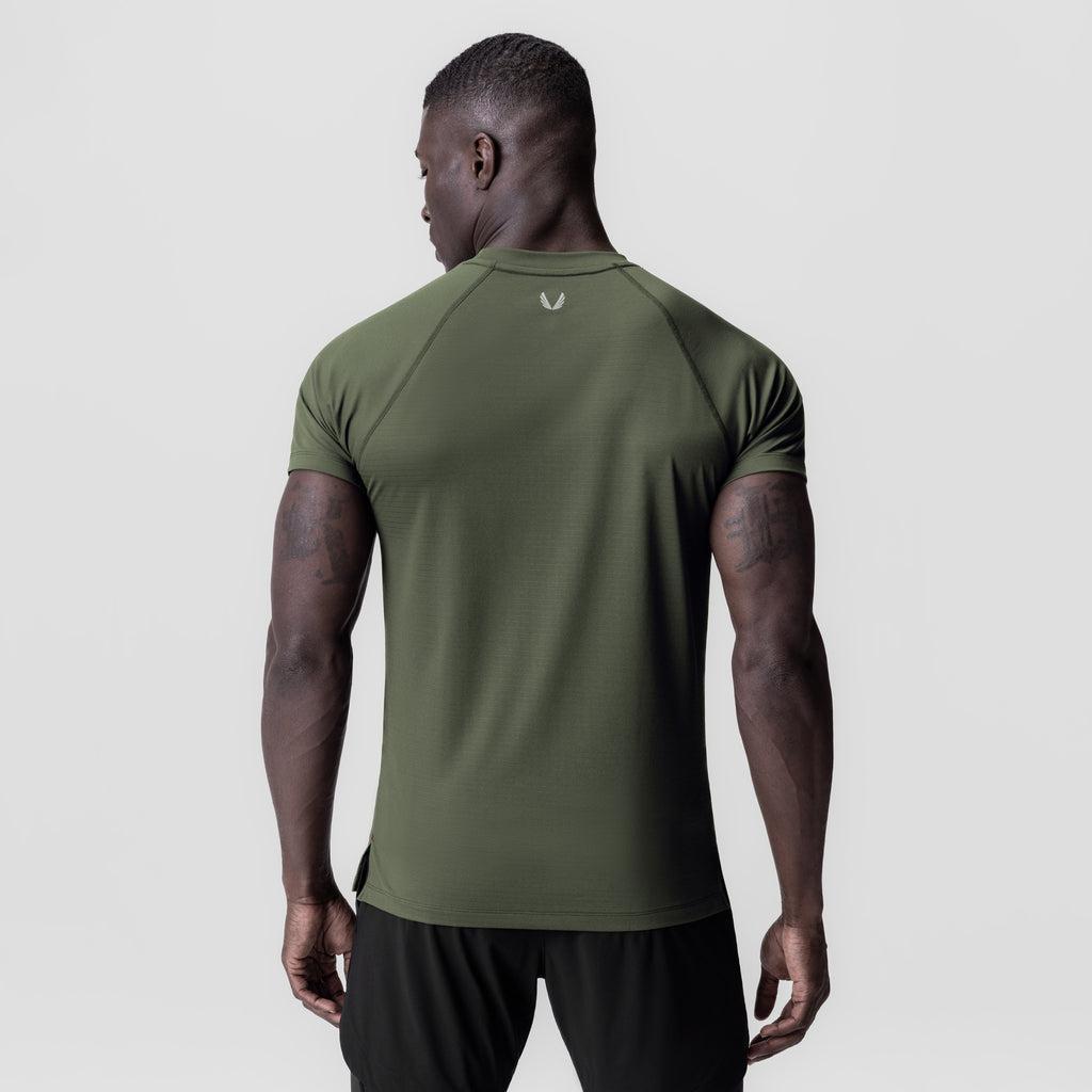 0923. Supima® Essential Tee - Olive Product Image
