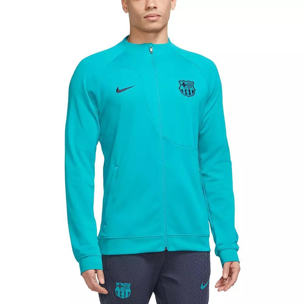 Men's Nike Turquoise Barcelona 2023/24 Academy Pro Anthem Full-Zip Jacket, Size: Medium, Bar Turquoise A Product Image