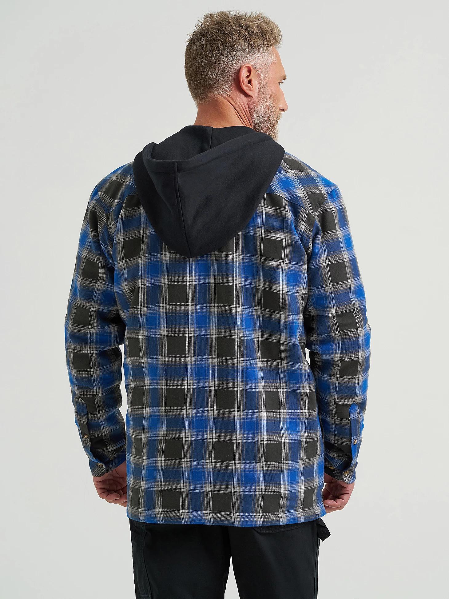 Wrangler® RIGGS Workwear® Hooded Flannel Work Jacket | Men's JACKETS & OUTERWEAR | Wrangler® Product Image
