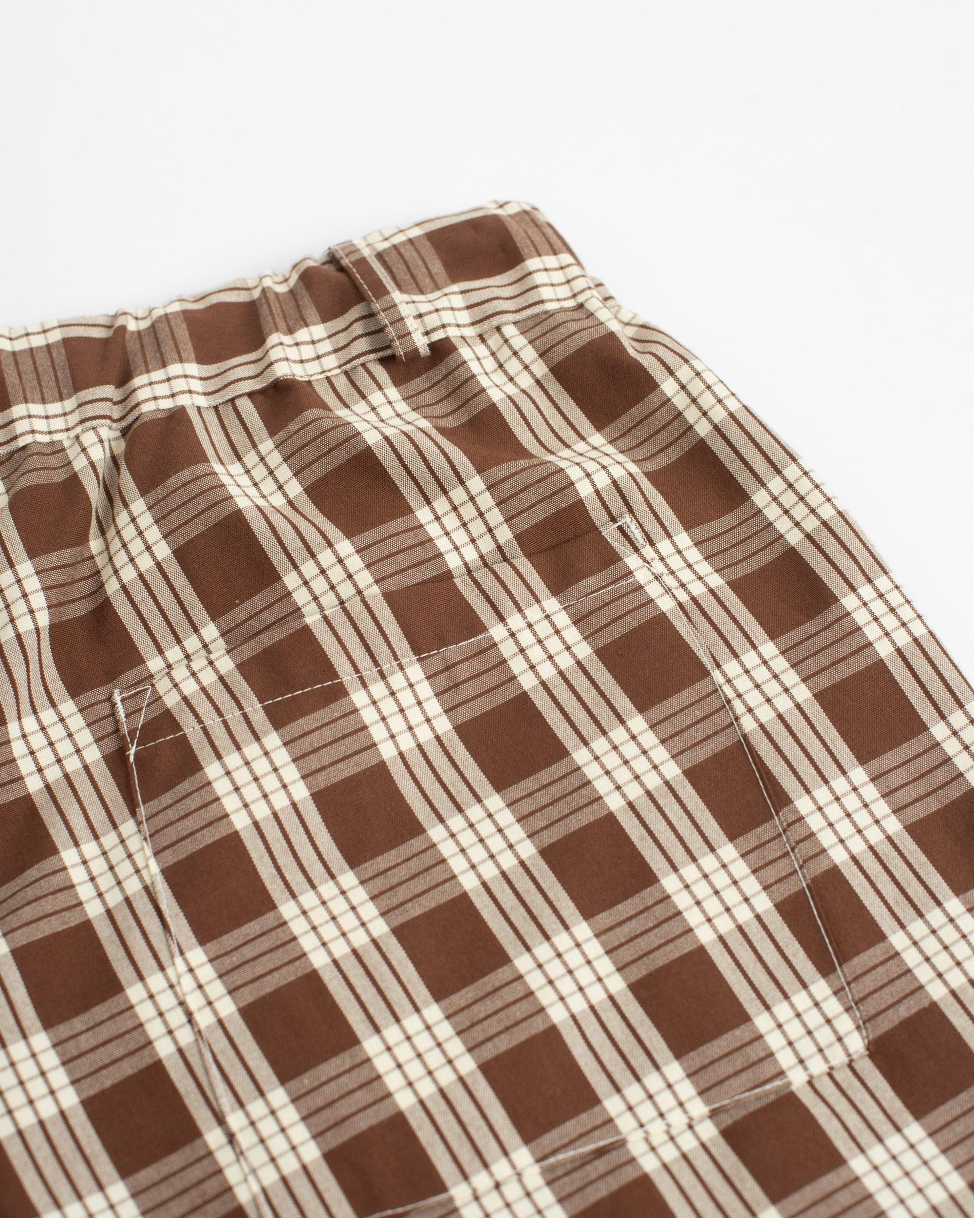 Walnut Palaka Leisure Short Product Image
