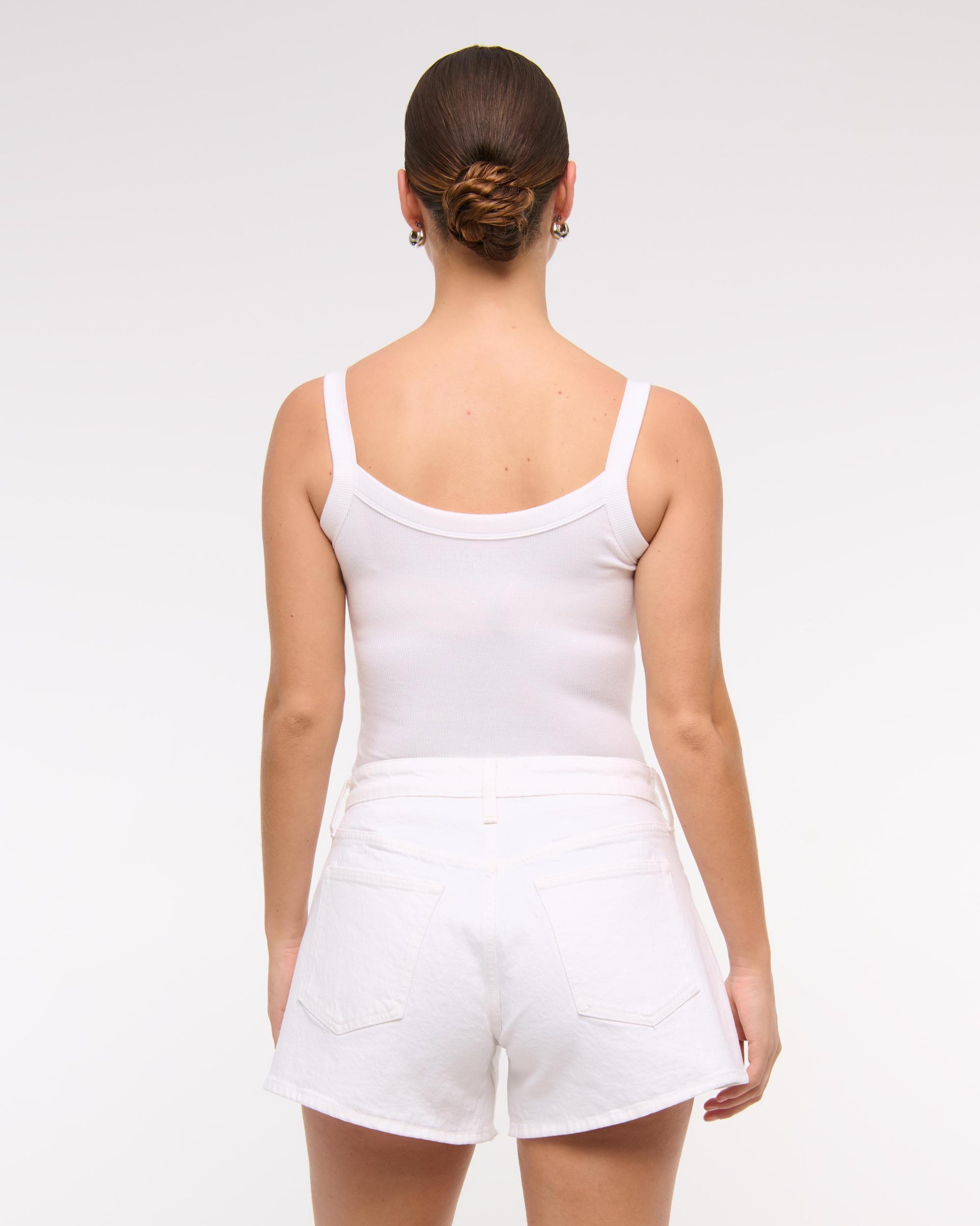 Curve Love Mid Rise A-Line Short Product Image