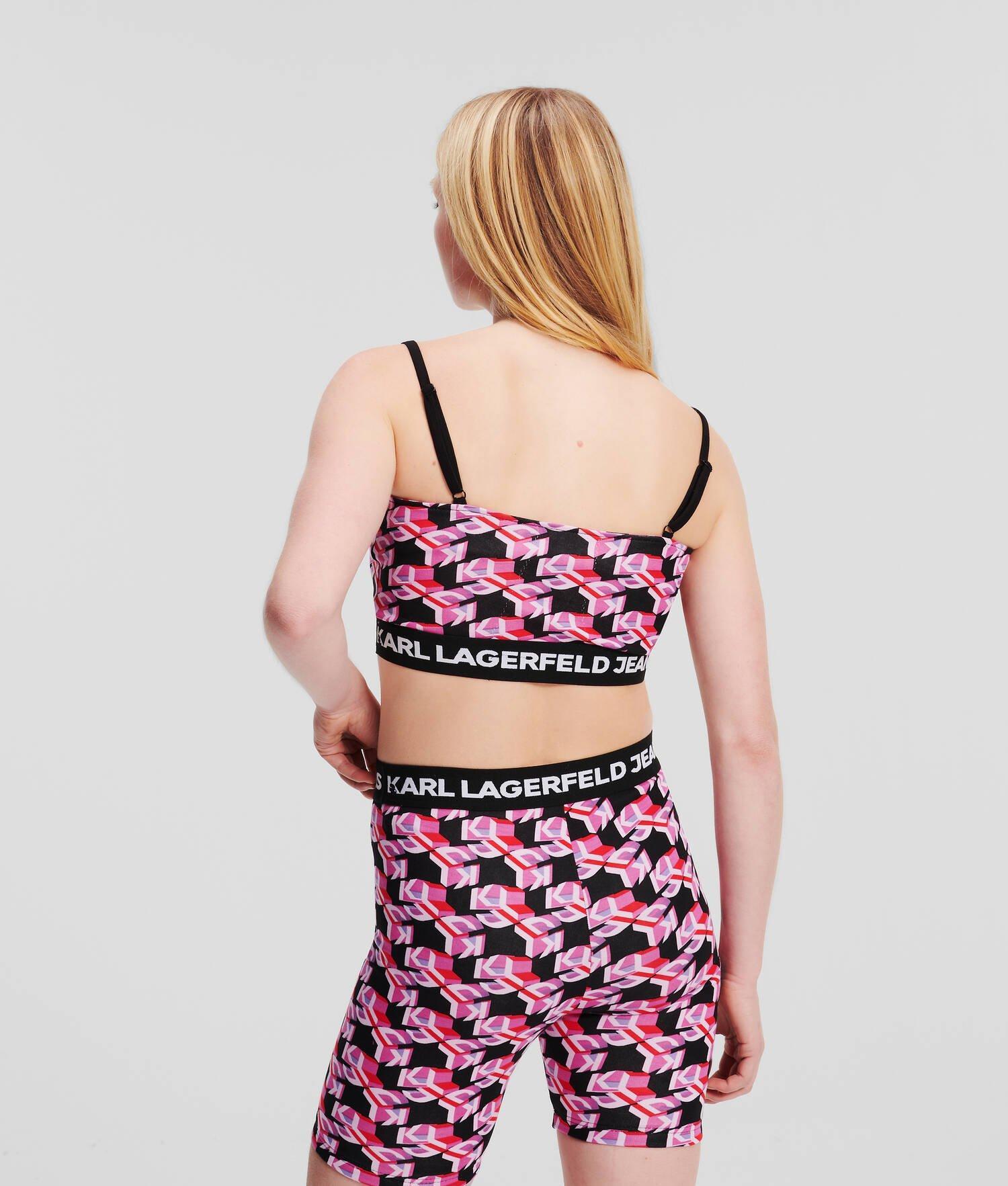 KLJ MONOGRAM CROP TOP Product Image