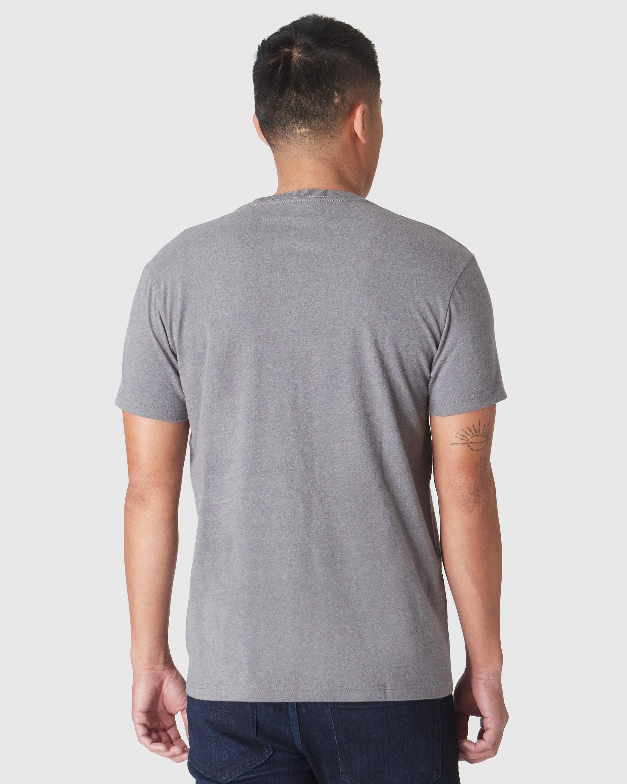 Heather Graphite Short Sleeve Crew Neck Tee Product Image