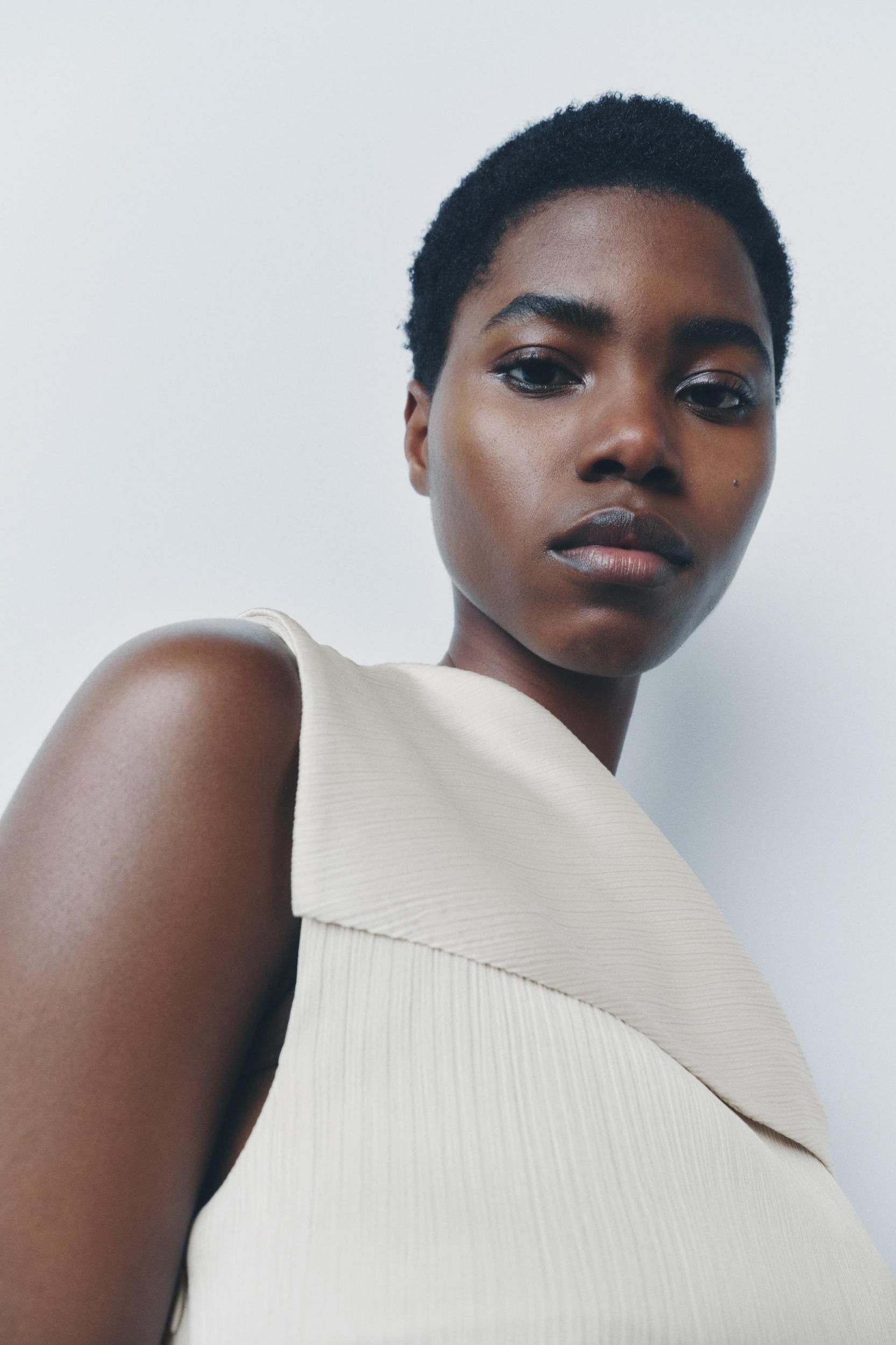 RUCHED ASYMMETRIC TOP Product Image