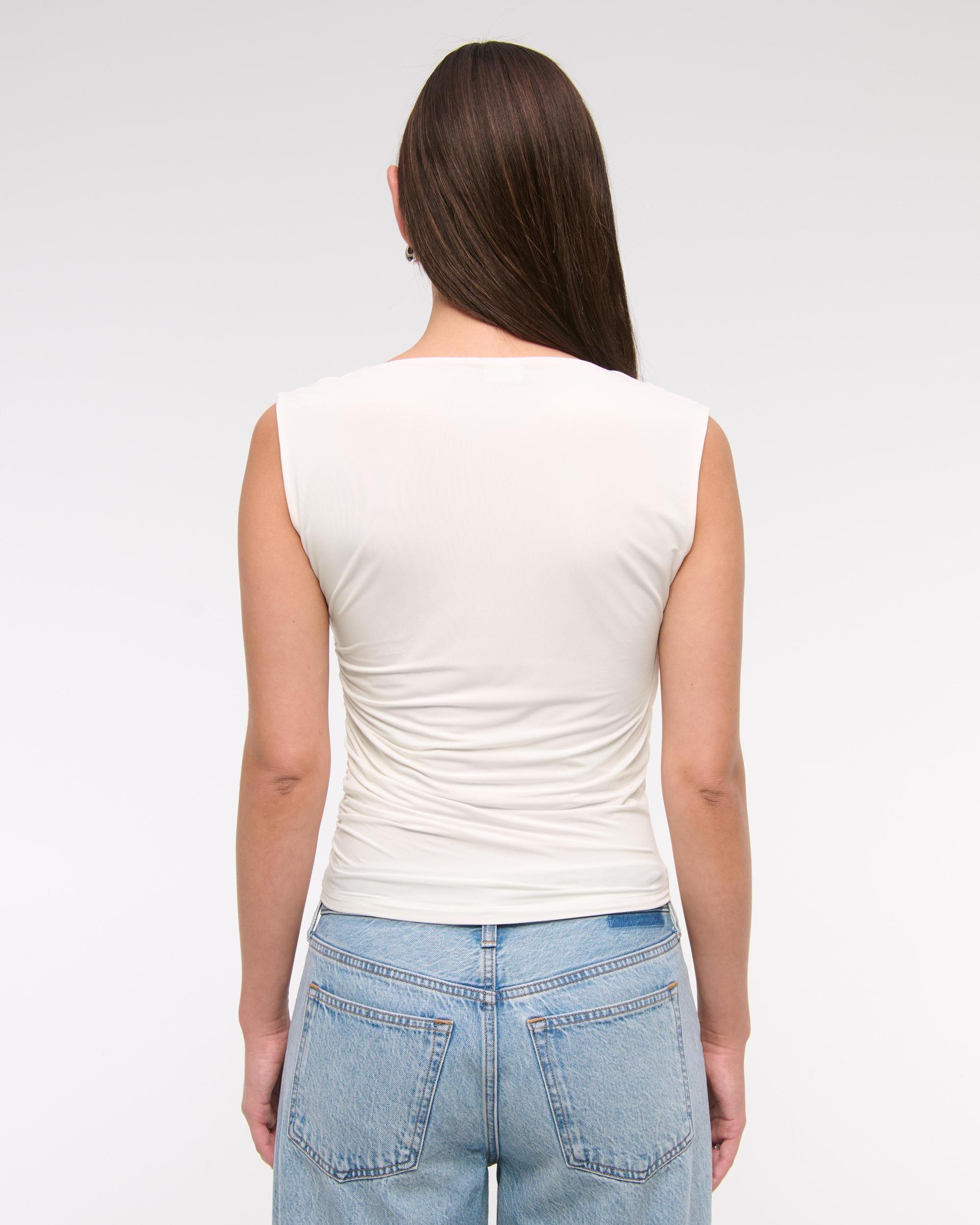 Draped Twist Top Product Image