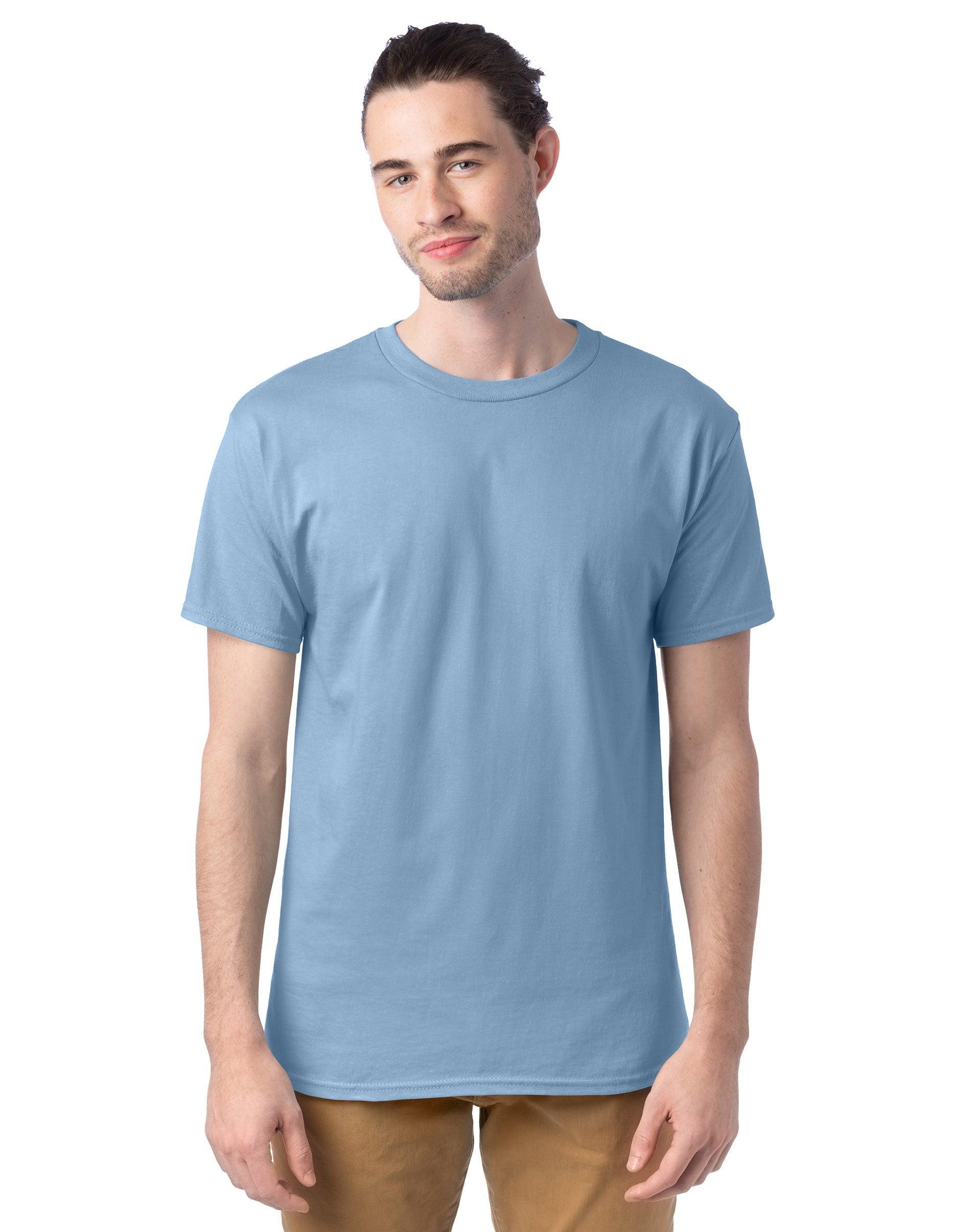 Men's Hanes® Essentials 4-Pack Cotton T-Shirt, Size: XL, Orange Product Image