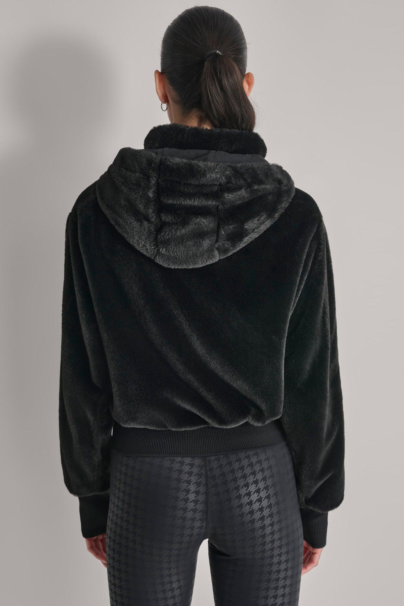 FAUX TEDDY FUR JACKET Product Image