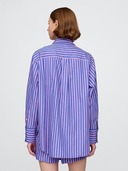 Organic Cotton Poplin Big Shirt Product Image