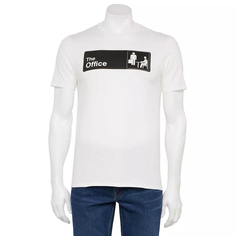 Men's The Office TV Show Logo Graphic Tee, Size: XXL, White Product Image