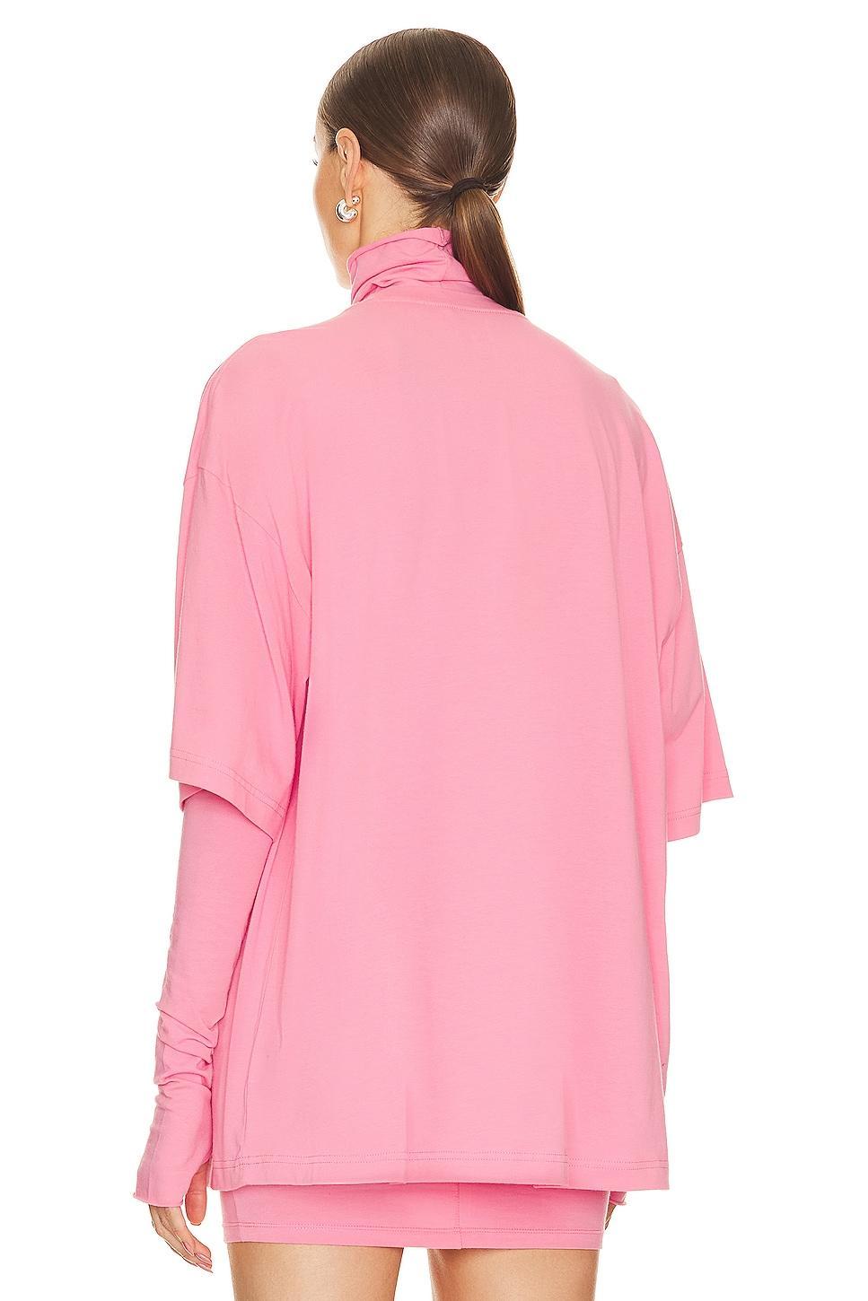 Jersey Oversized Tee Helsa Product Image