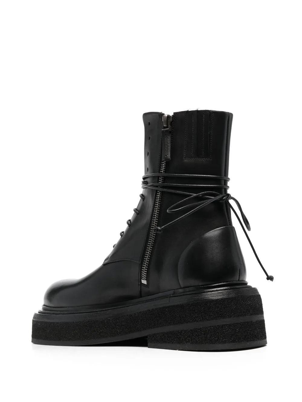 knee-length combat boots Product Image