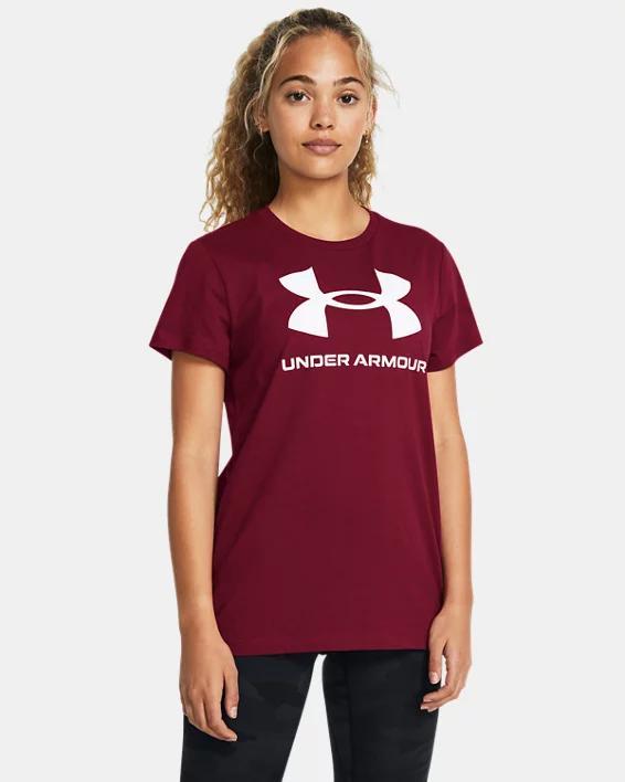 Women's Under Armour Rival Graphic Tee, Size: XXL, Shaded Pink Product Image