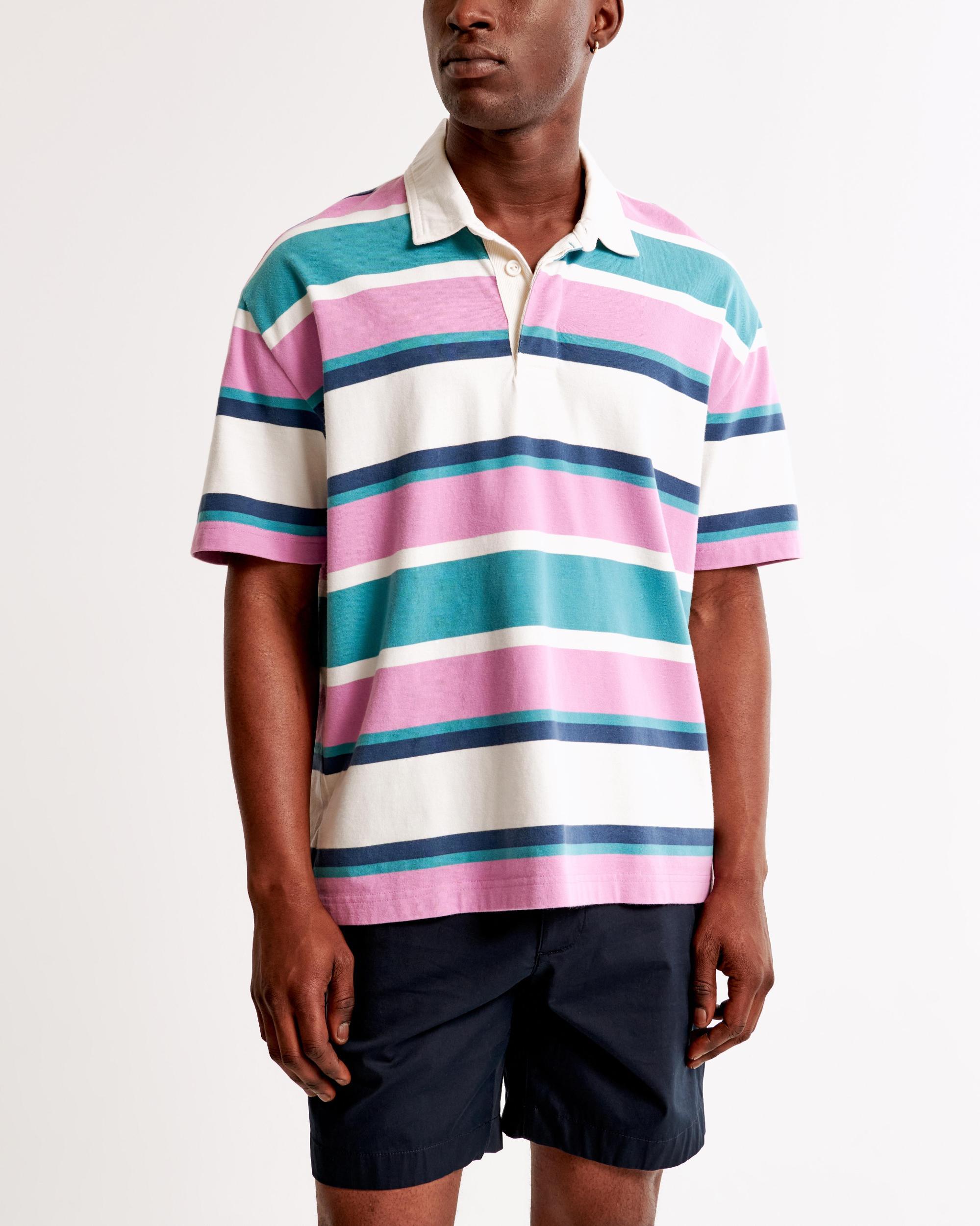 Random Golf Club Rugby Polo Product Image
