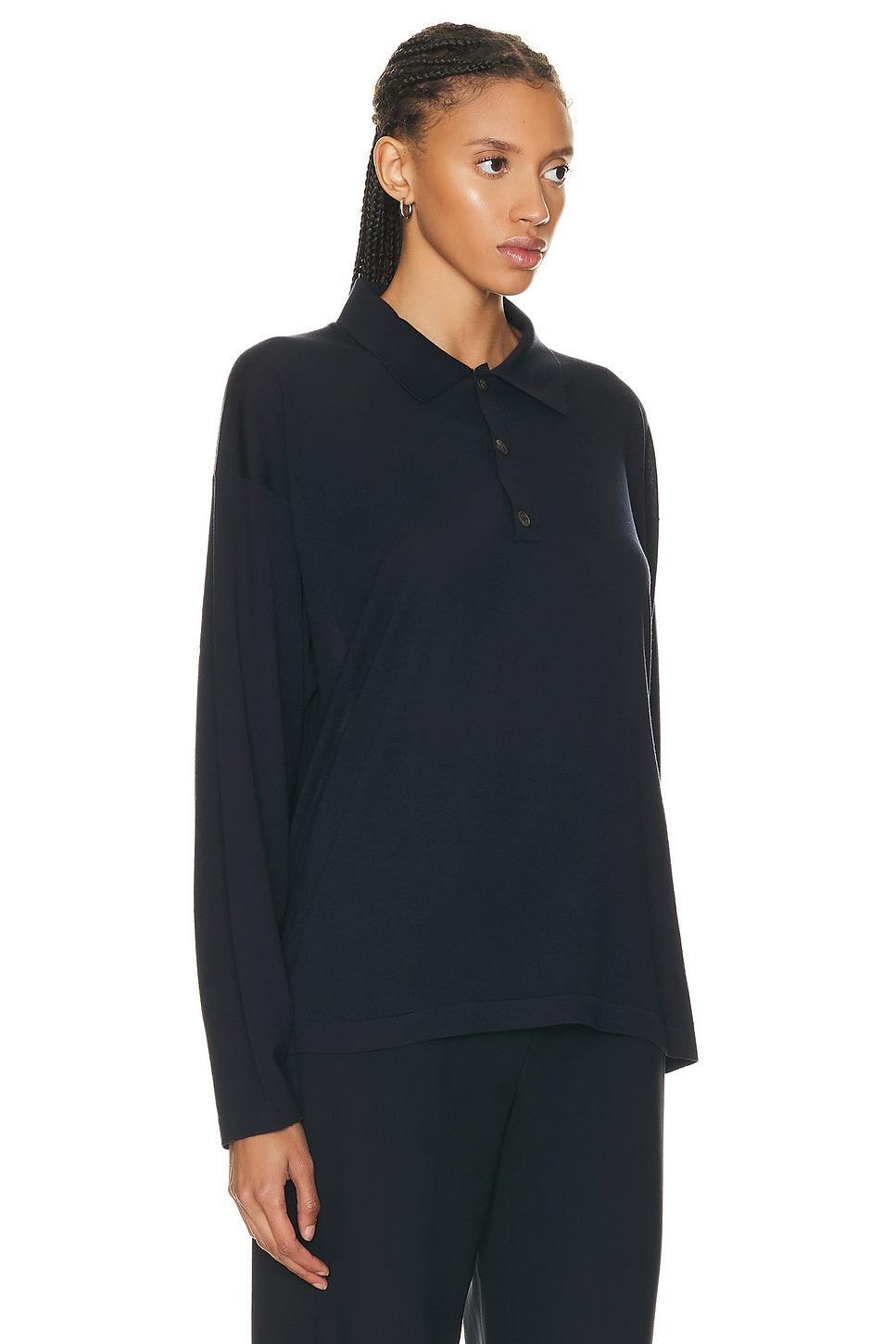 THE ROW Djon Polo In Taupe Product Image