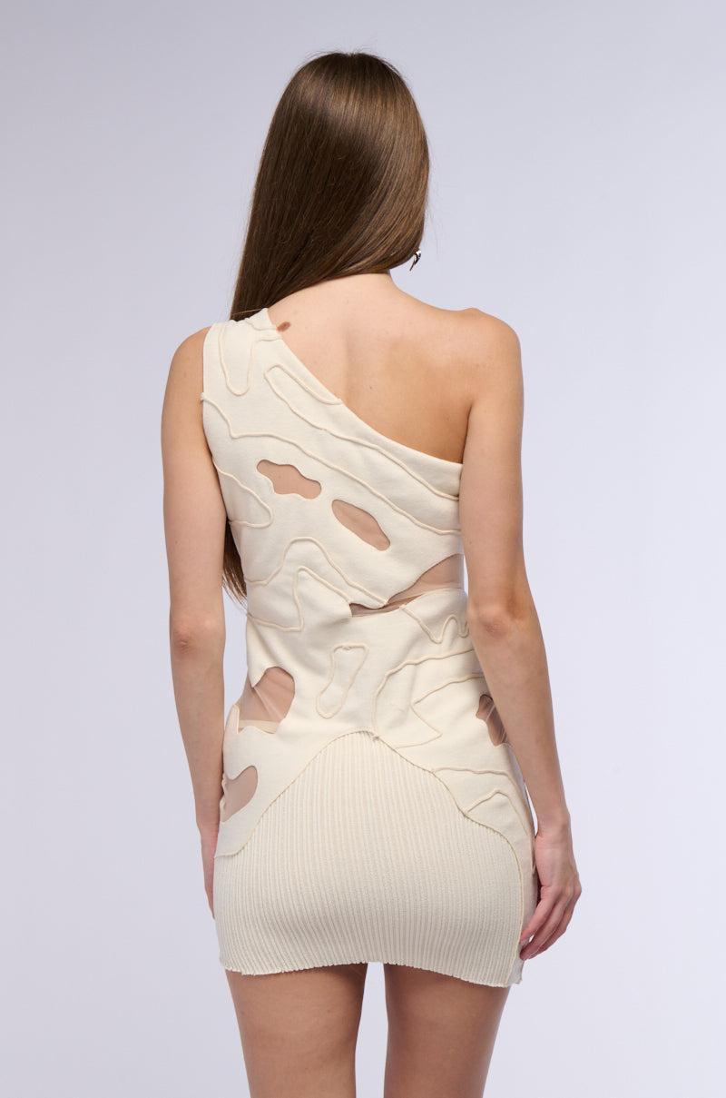 AROUND THE WORLD CUT OUT MINI DRESS Product Image