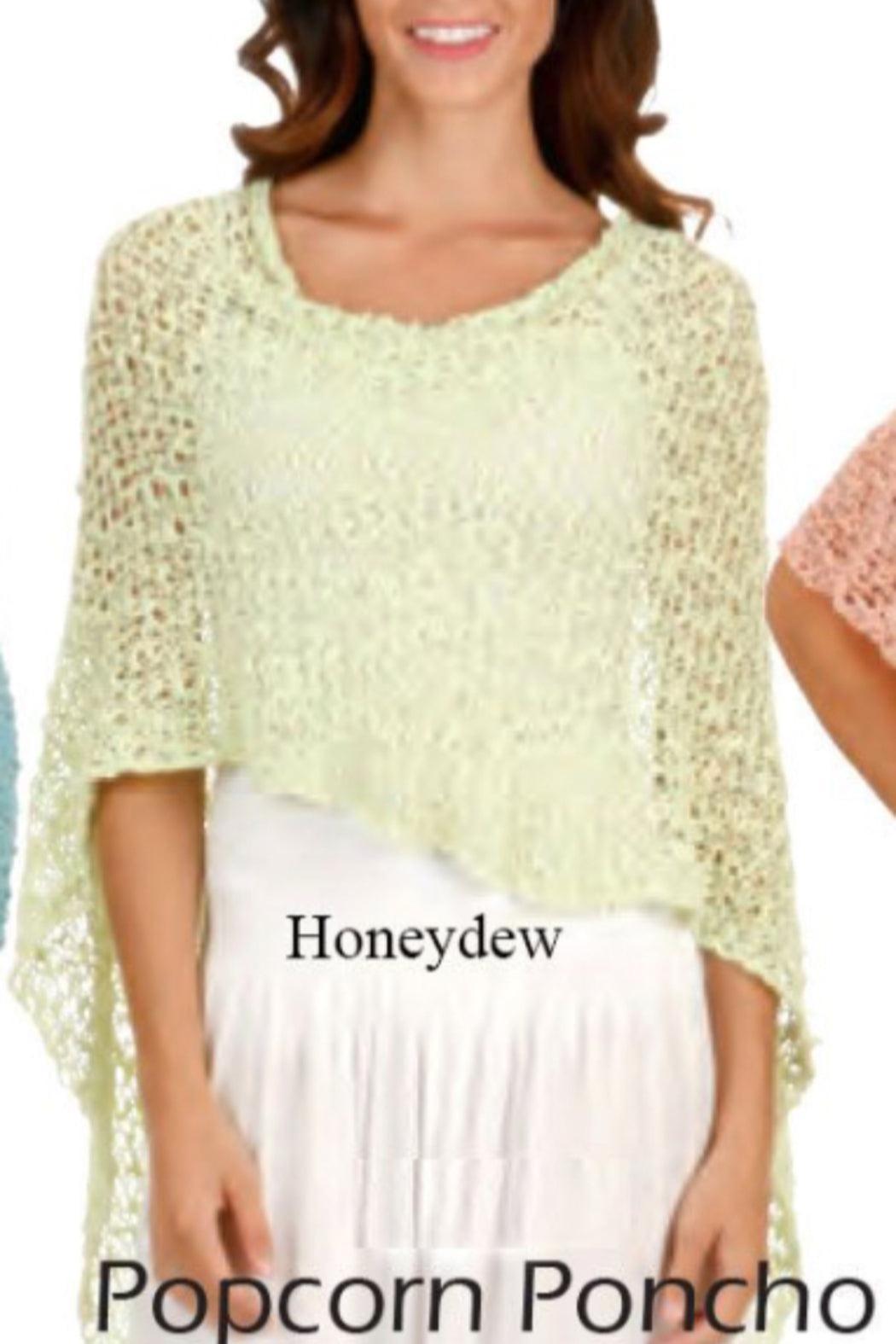 Multi wear Popcorn poncho Product Image