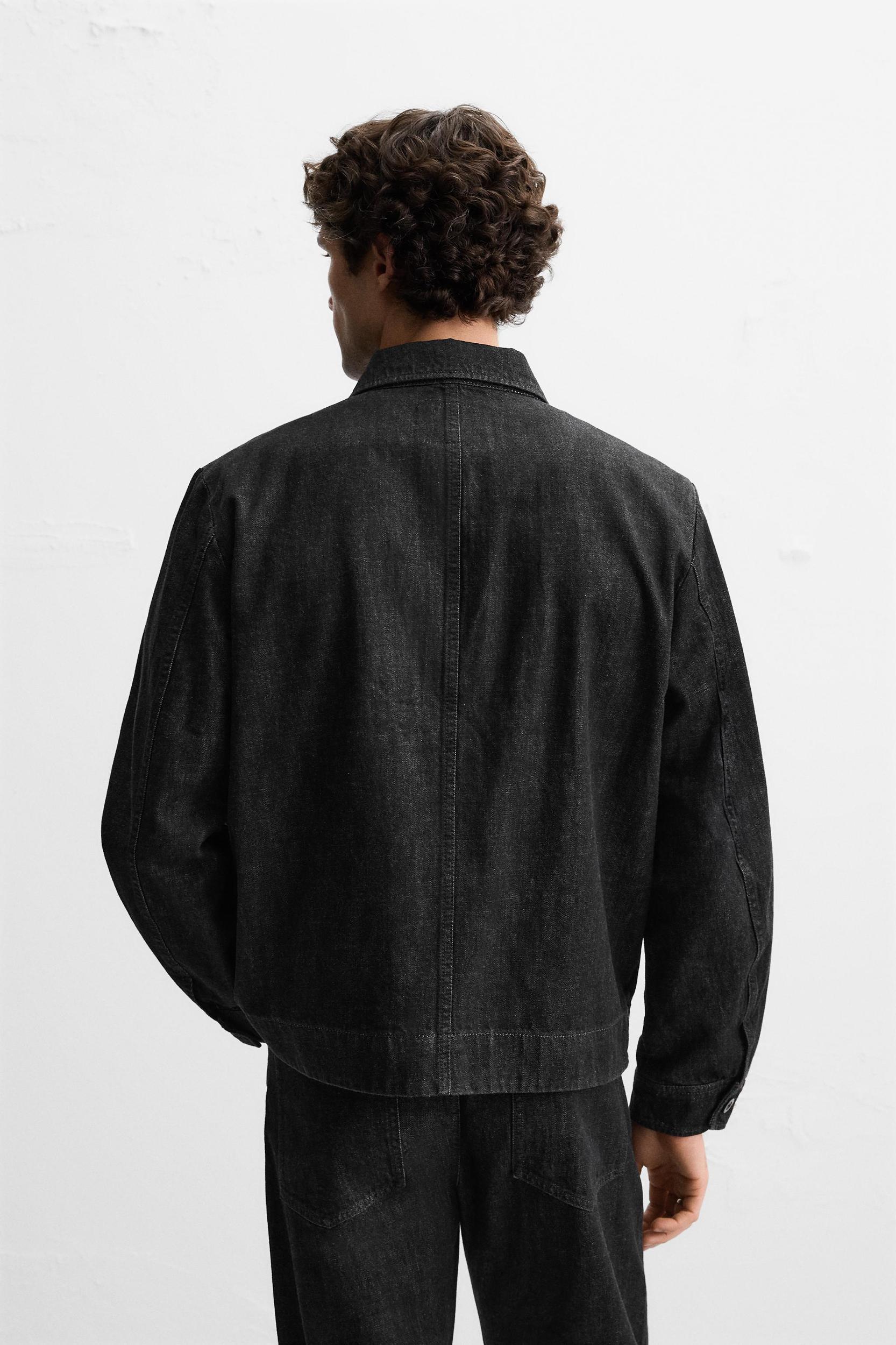 SELVEDGE DENIM OVERSHIRT Product Image