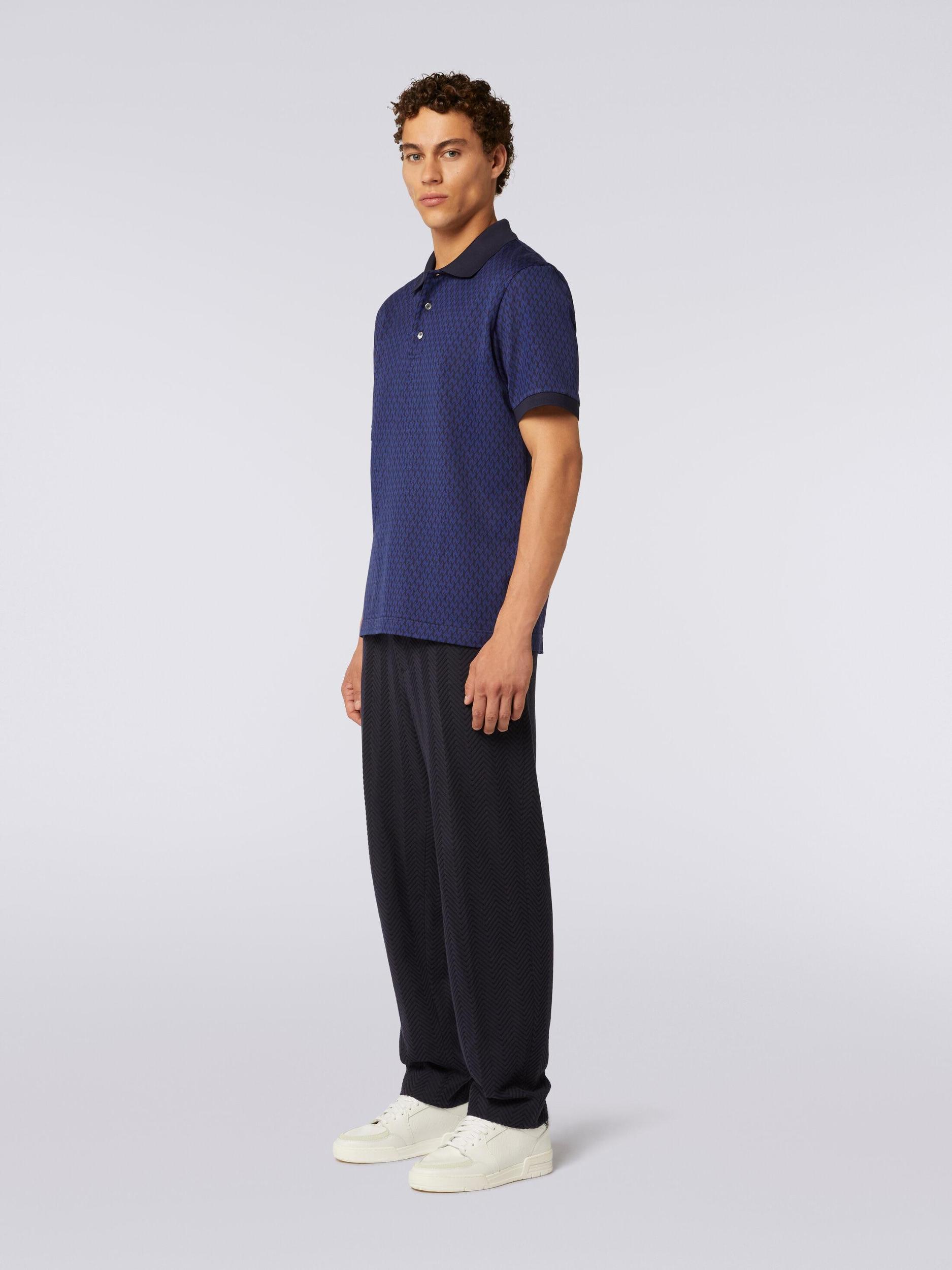 Short-sleeved cotton polo shirt  Product Image