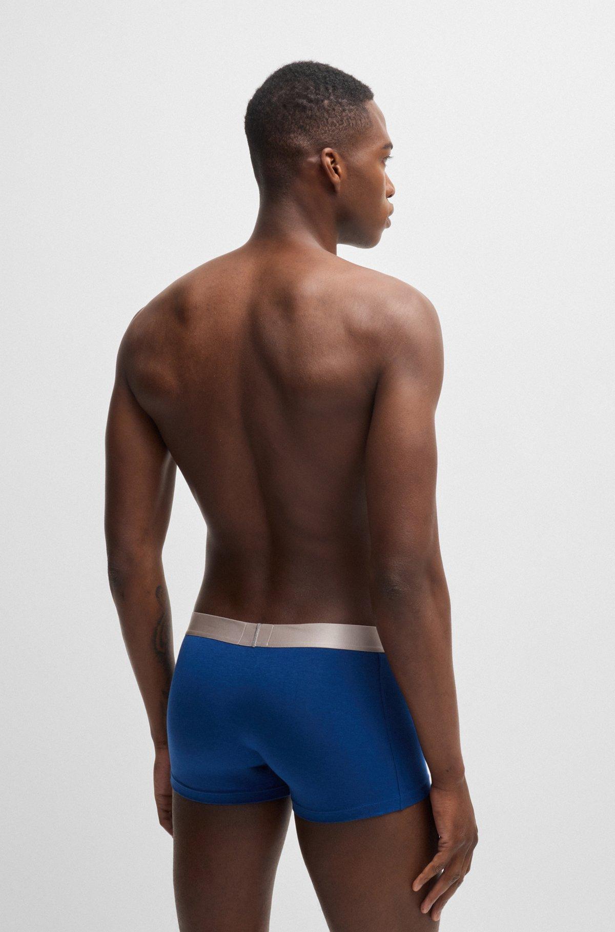 Three-pack of trunks with logo waistbands Product Image