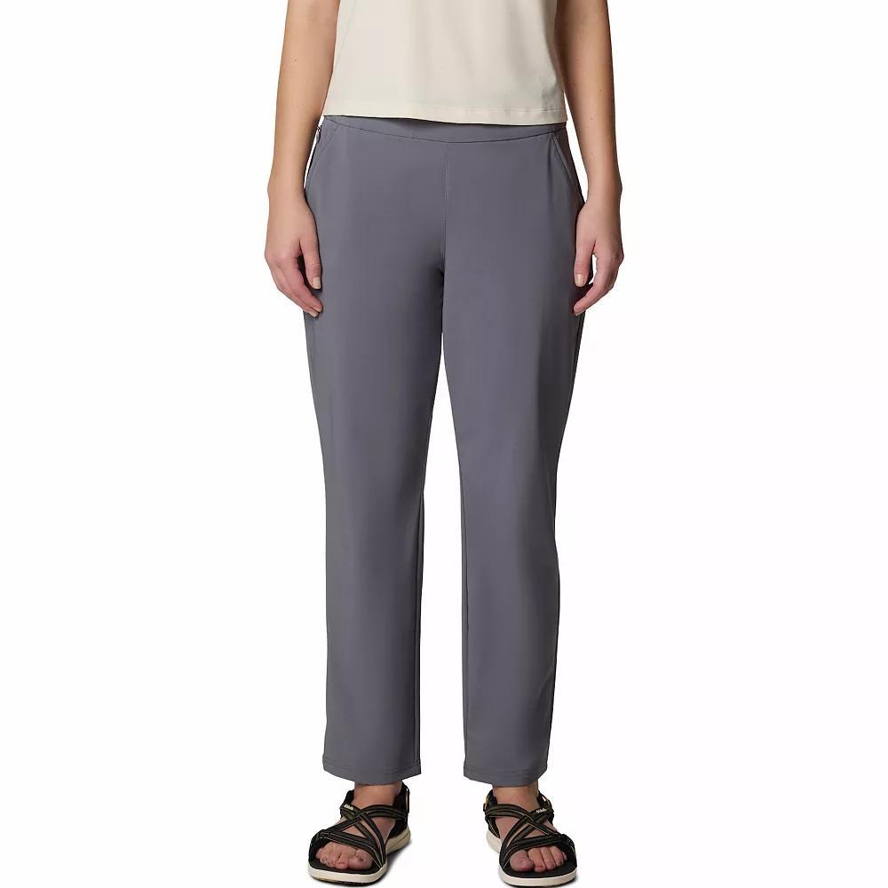 Women's Columbia All Seasons Pull-On Pants, Size: Medium, City Grey Product Image