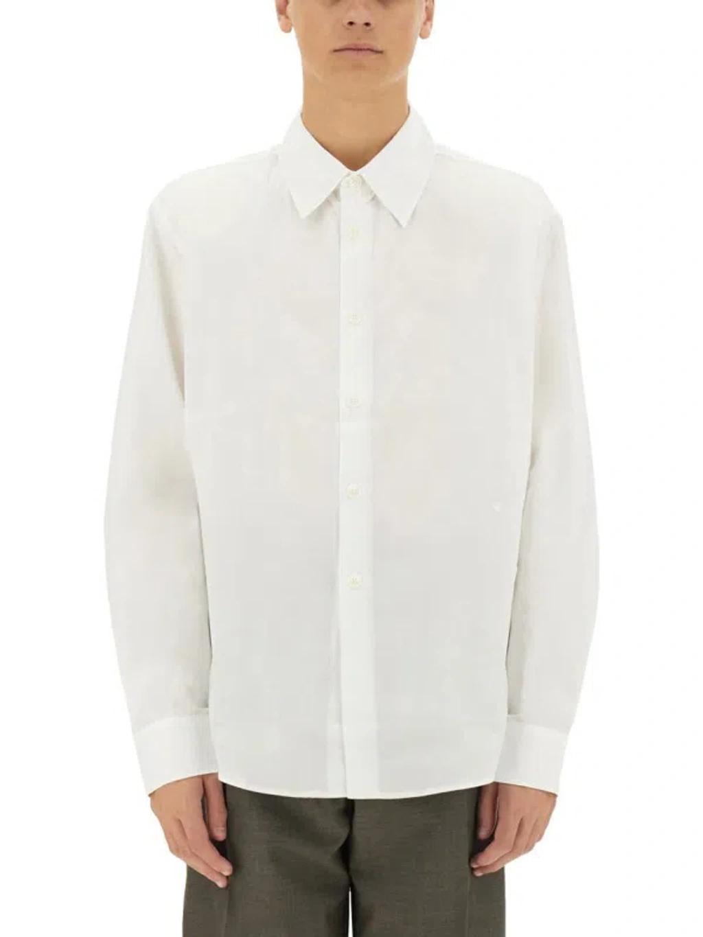 OUR LEGACY Beyond Shirt In White Product Image