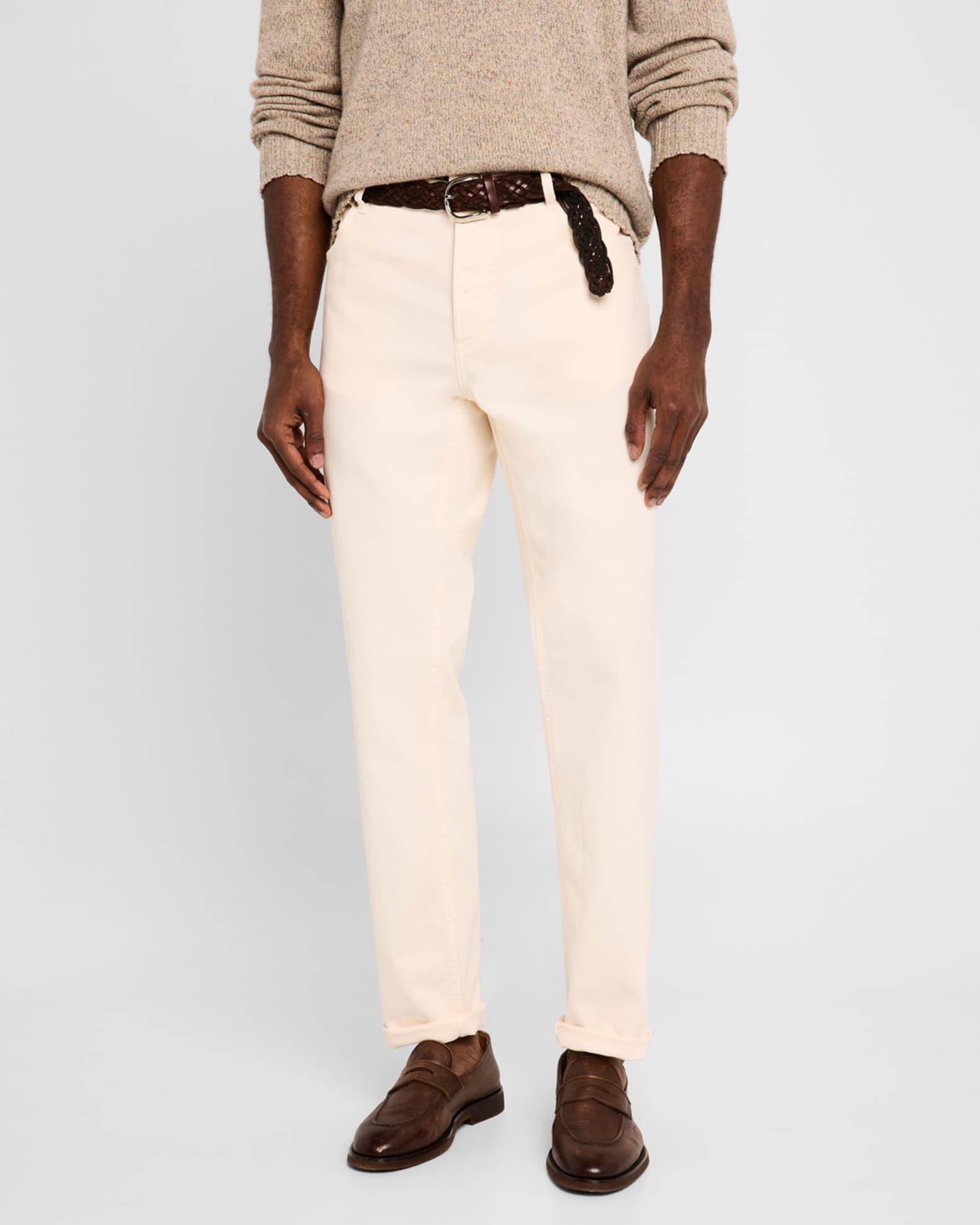 Men's Dyed Denim Five-Pocket Pants Product Image