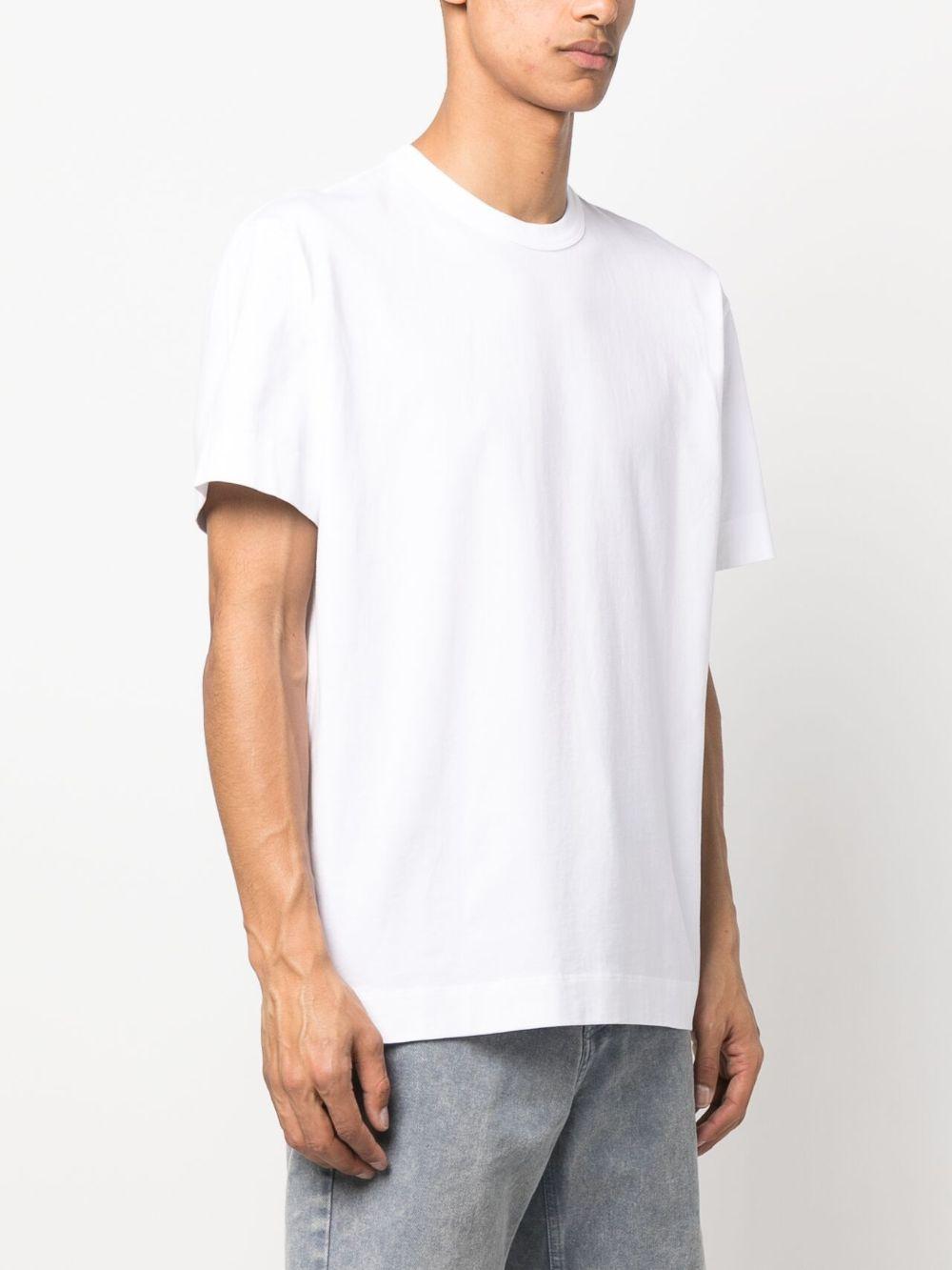 CANADA GOOSE Logo-patch Cotton T-shirt In White Product Image