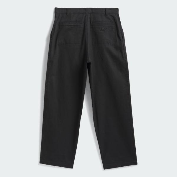 adidas 3-Stripes Skate Chinos Black 28 Unisex Product Image