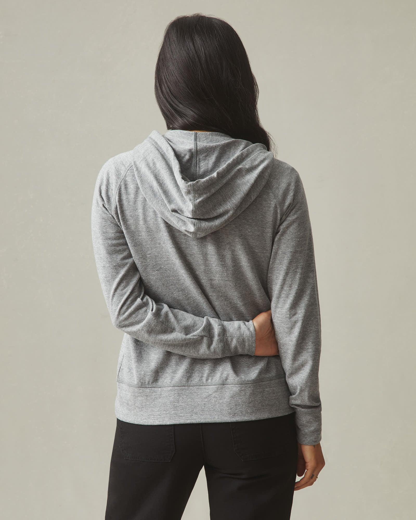 Men's Lightweight Full Zip - Dark Charcoal Heather Product Image