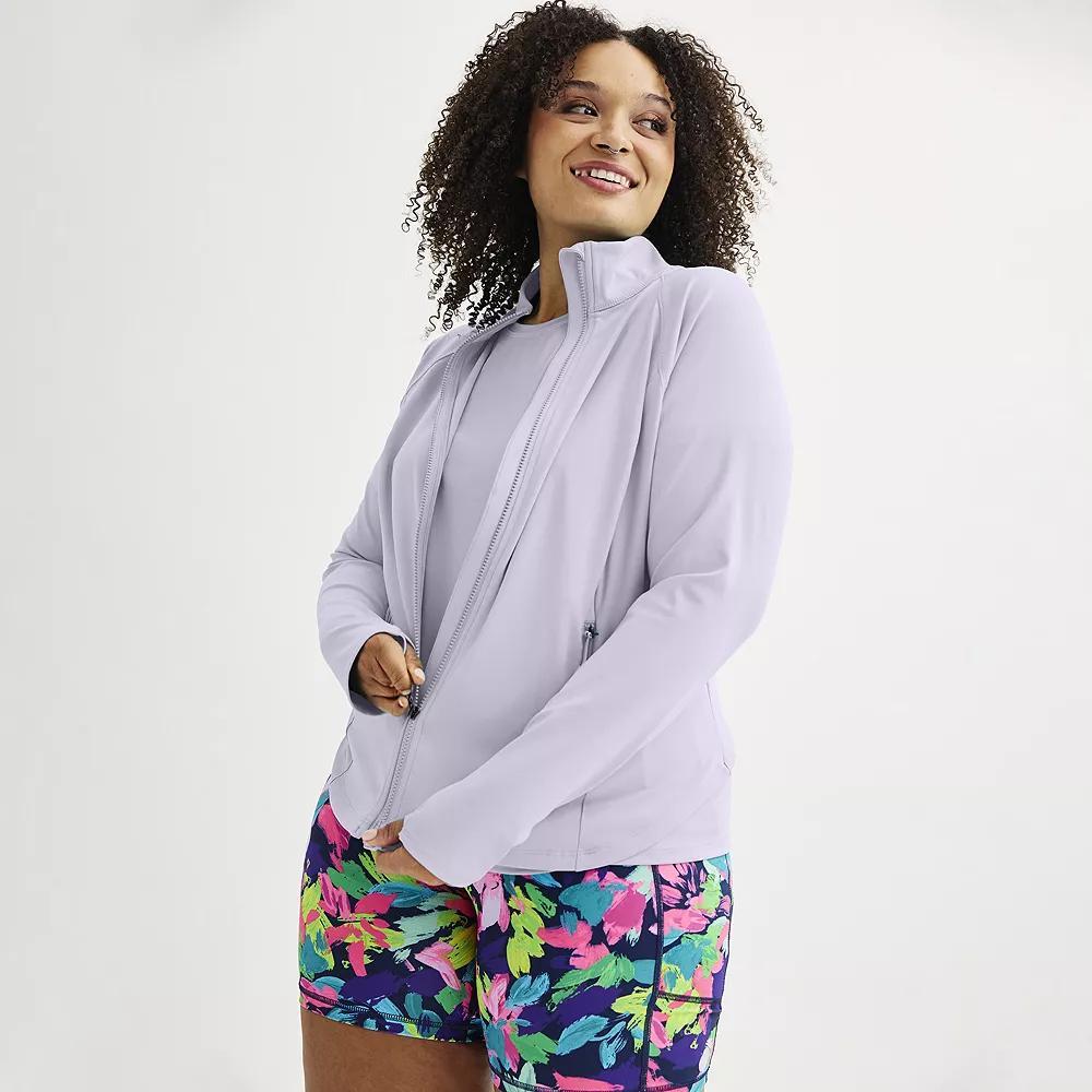 Women's Tek Gear® Adaptive Ultrastretch Performance Jacket, Size: Small, Bella Purple Product Image