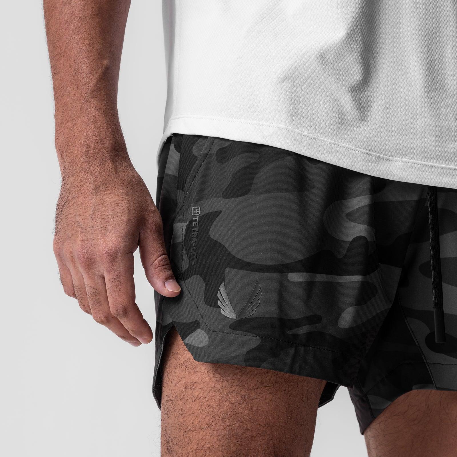 0751. Tetra-Lite® 5" Linerless Short - Black Camo "Wings" Product Image