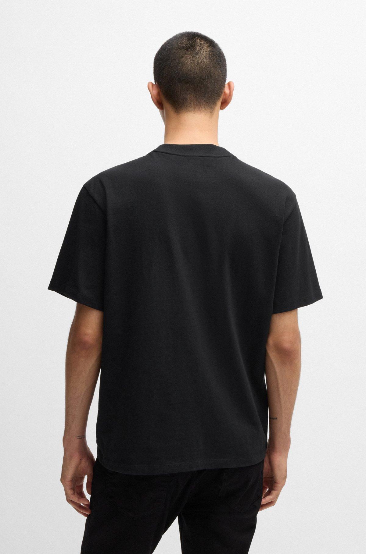 Relaxed-fit T-shirt in cotton with logo print Product Image