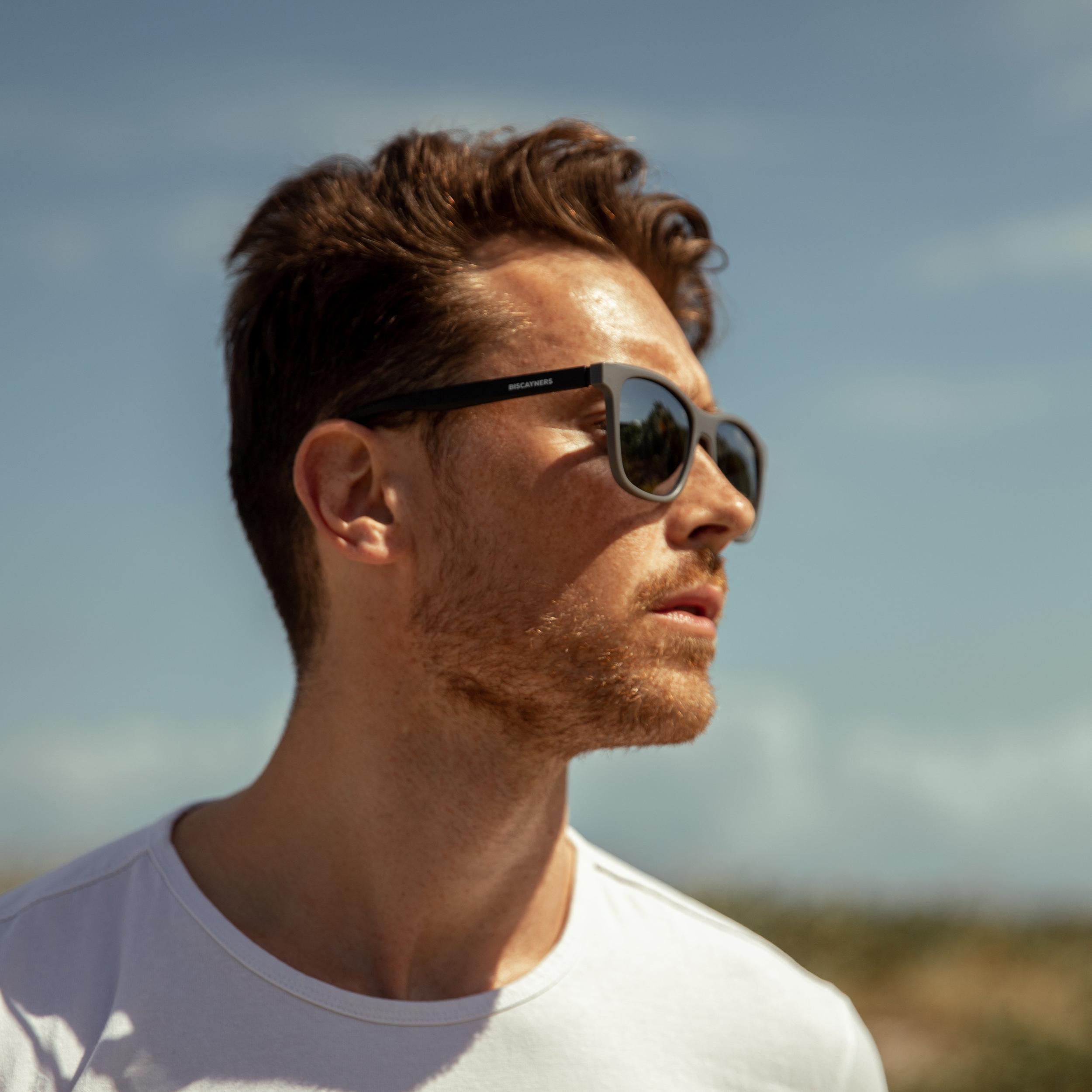 Biscayners Galen Grey Men's Sunglasses Male Product Image