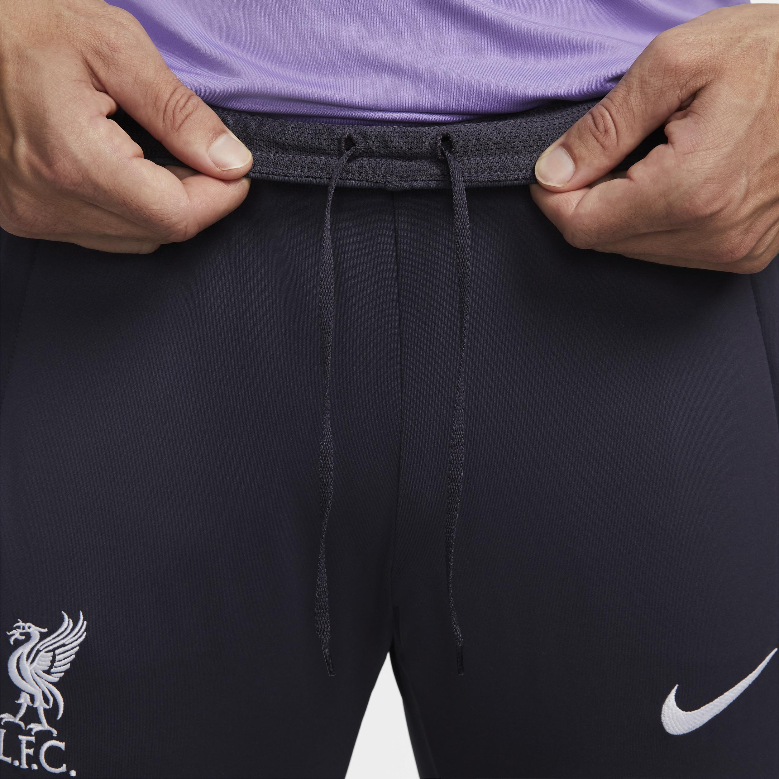 Men's Nike Anthracite Liverpool 2023/2024 Third Strike Performance Pants, Size: 2XL, Lvp Grey Product Image