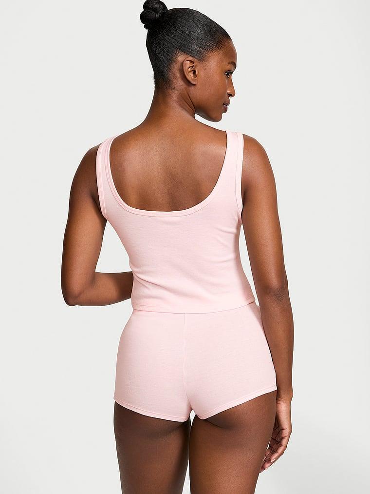 100% Cotton Tank & Pants Pajama Set Product Image