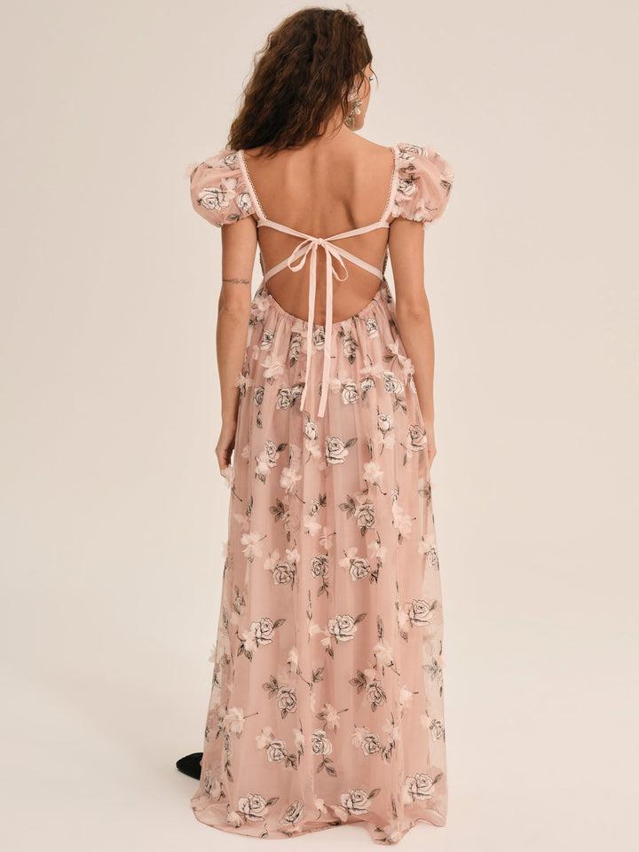 Blushing Rose Maxi Dress — Pink Product Image