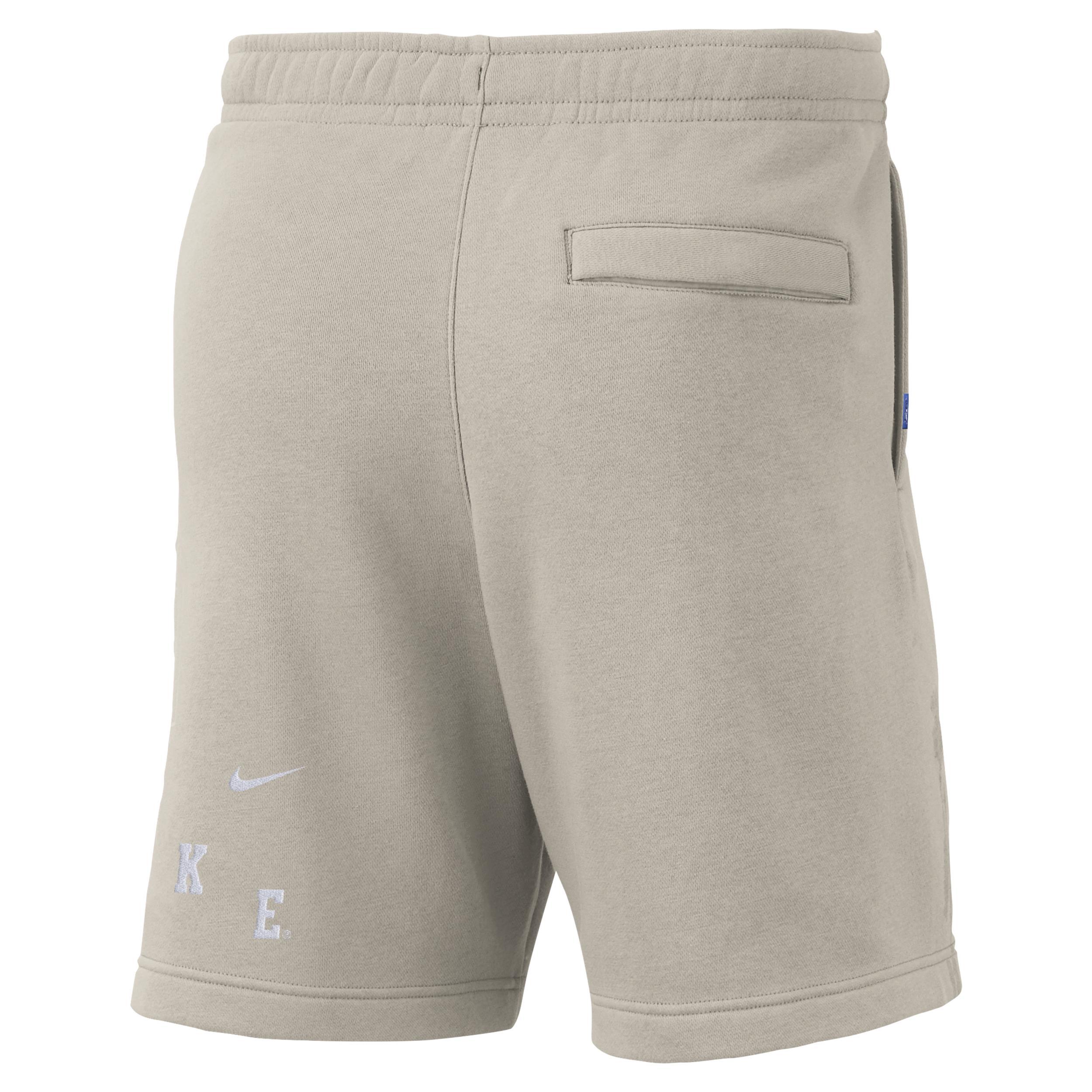 Men's Nike Cream Kentucky Wildcats Fleece Shorts, Size: 2XL, Beige Product Image