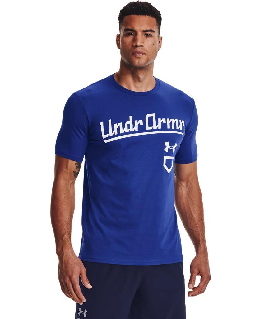 Men's UA Baseball Script Short Sleeve Product Image