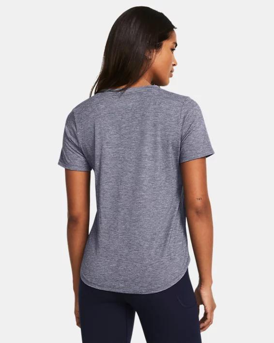 Women's UA Breezy Jersey Collegiate V-Neck T-Shirt Product Image
