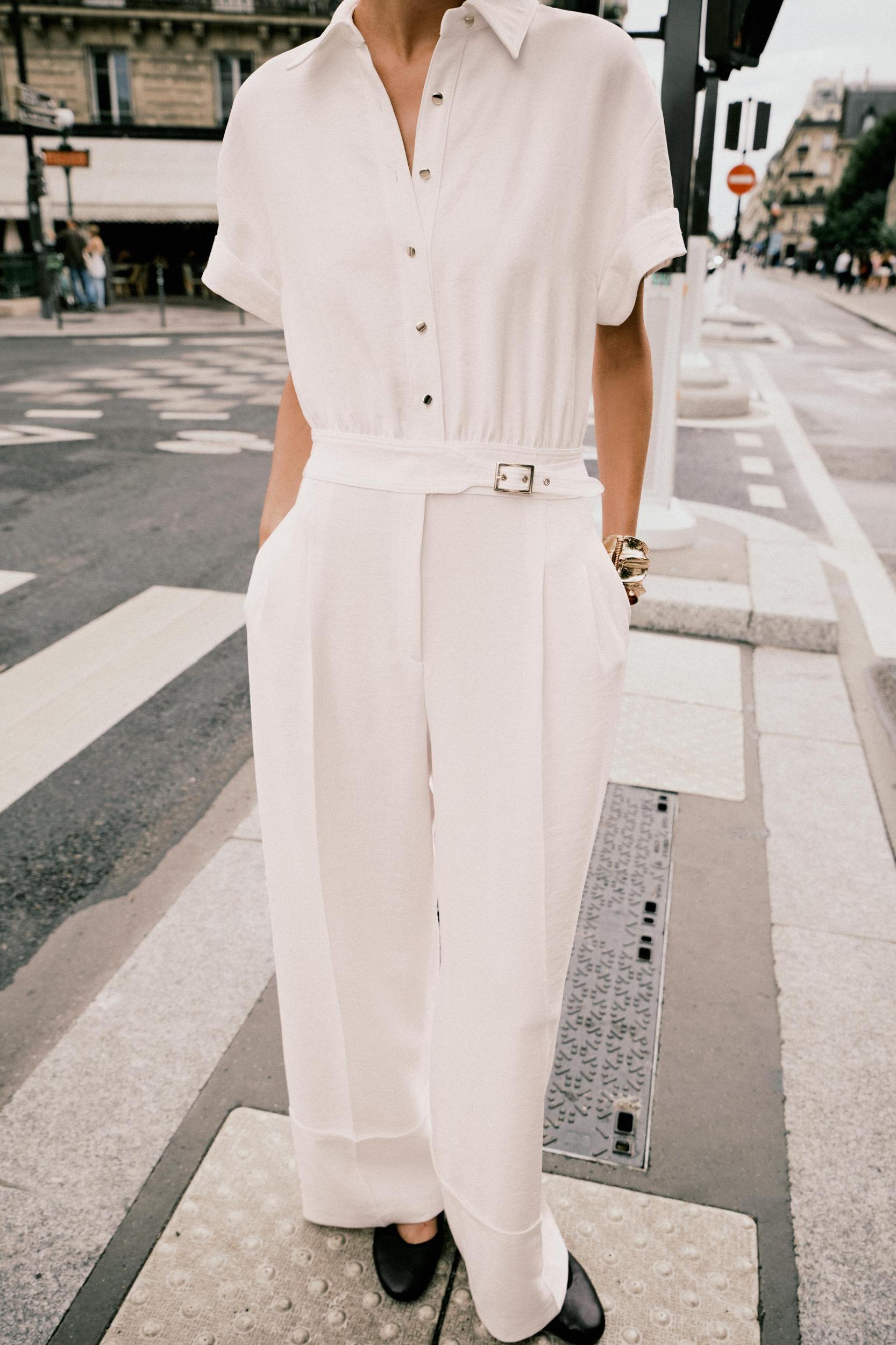 LONG CREPE JUMPSUIT Product Image