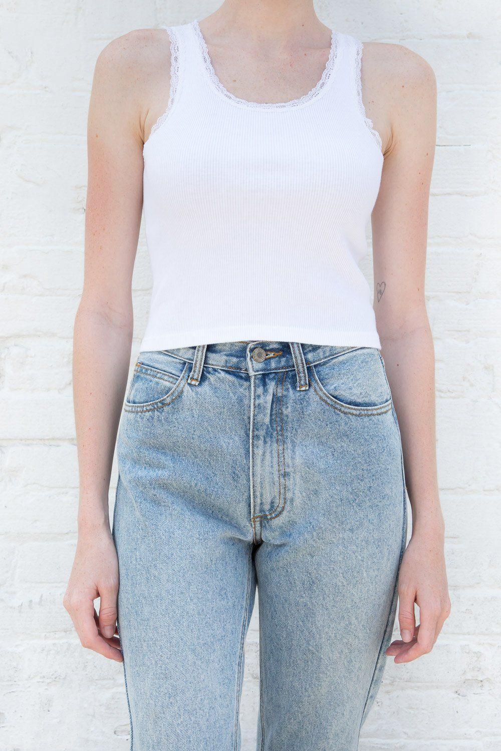 Ronnie Rib Lace Tank Product Image