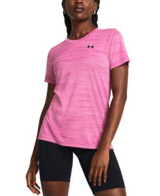 Under Armour Womens Ua Tech Tiger Short-Sleeve Tee - Black Product Image