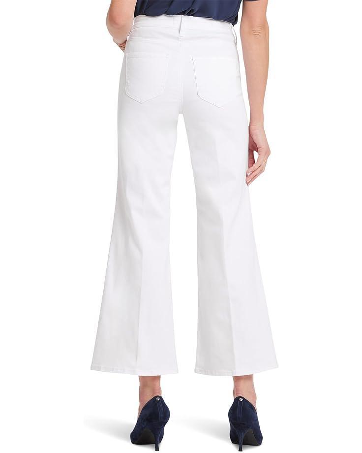 Women's NYDJ Mia Palazzo in Optic White Product Image