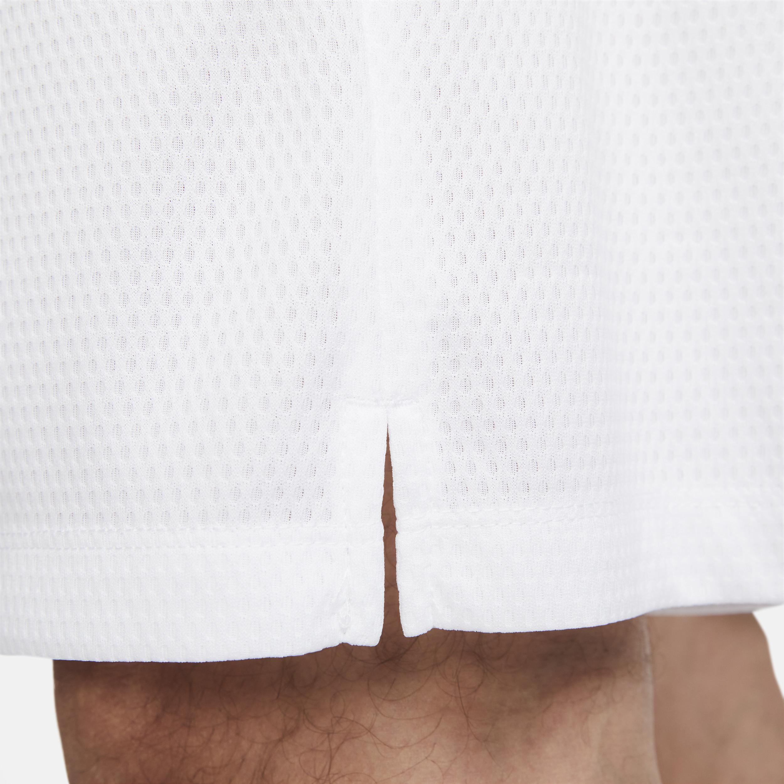 Men's Nike Dri-FIT Icon 11-in. Basketball Short, Size: XL, White Product Image