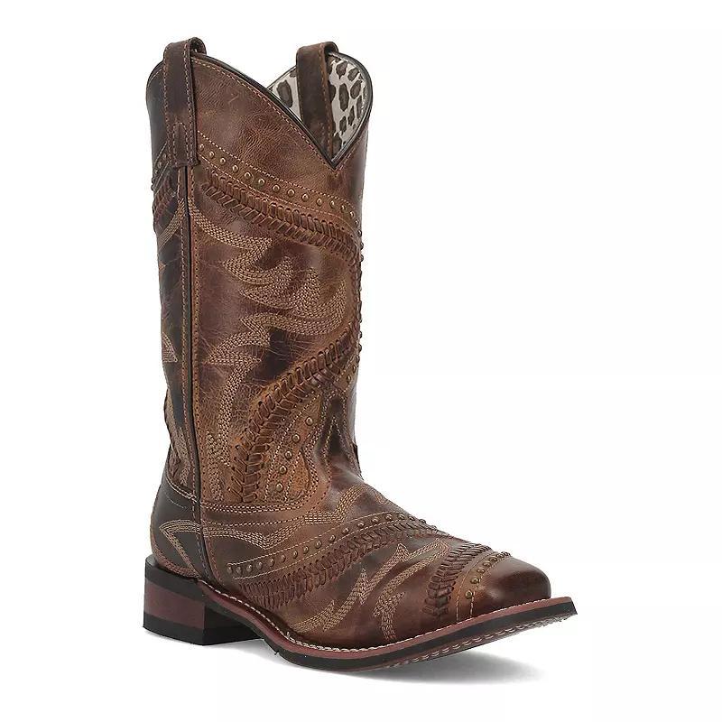 Laredo Charli Women's Leather Cowboy Boots, Size: 10 Product Image