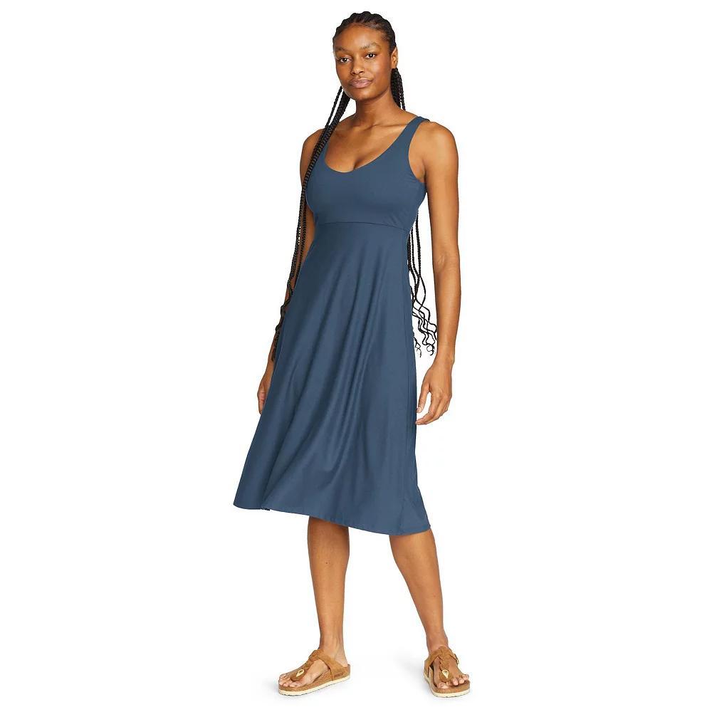 Petite Eddie Bauer Aster Tank Top Midi Dress, Women's, Size: XL, Dusk Product Image