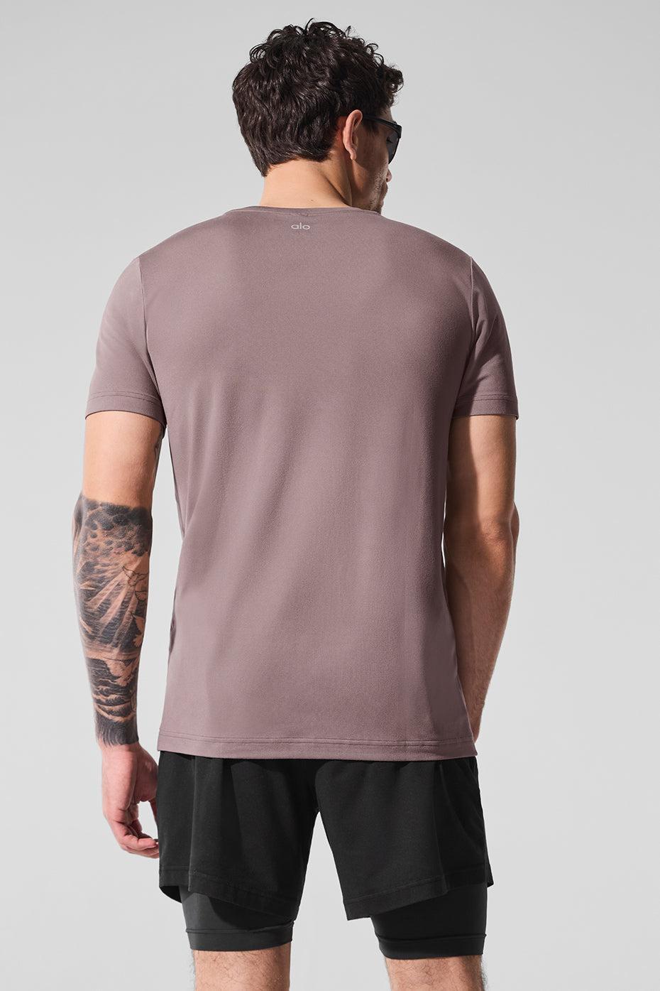 Conquer Reform Crewneck Short Sleeve - Mushroom Product Image